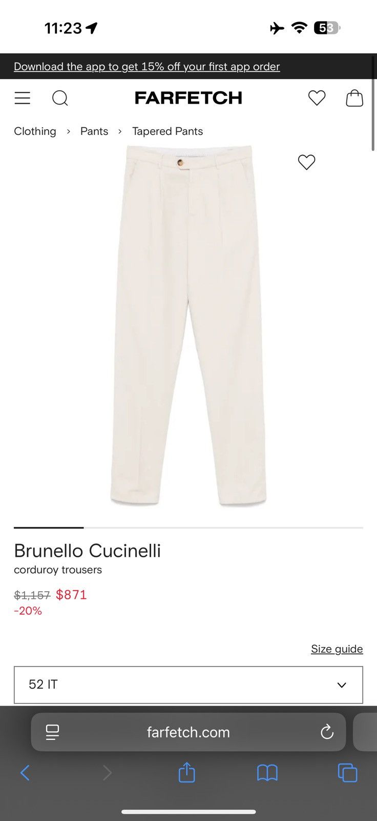 Brunello Cucinelli Brunello cucinelli trouser Size 40R - 8 Thumbnail