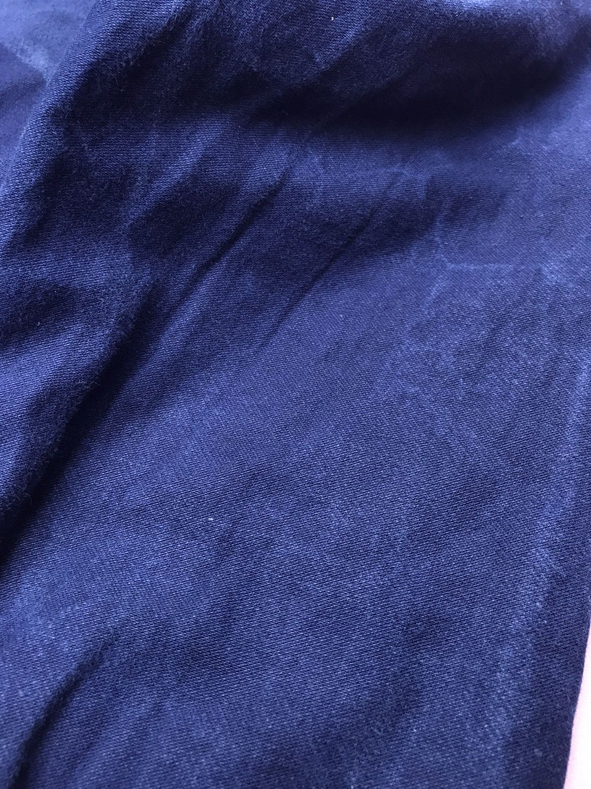 Indigo indigo dyed sashiko like texture marble patina chore jacket Size US M / EU 48-50 / 2 - 10 Thumbnail