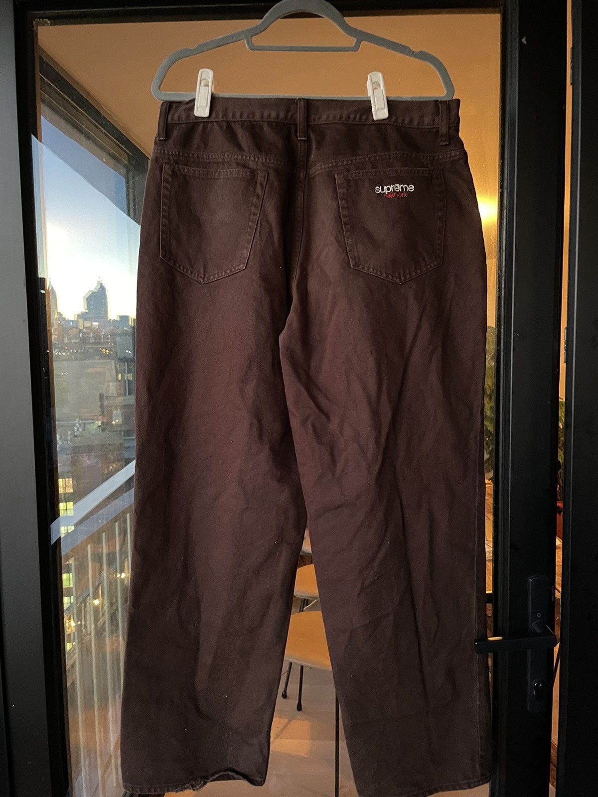 Supreme Baggy Jean brown 34