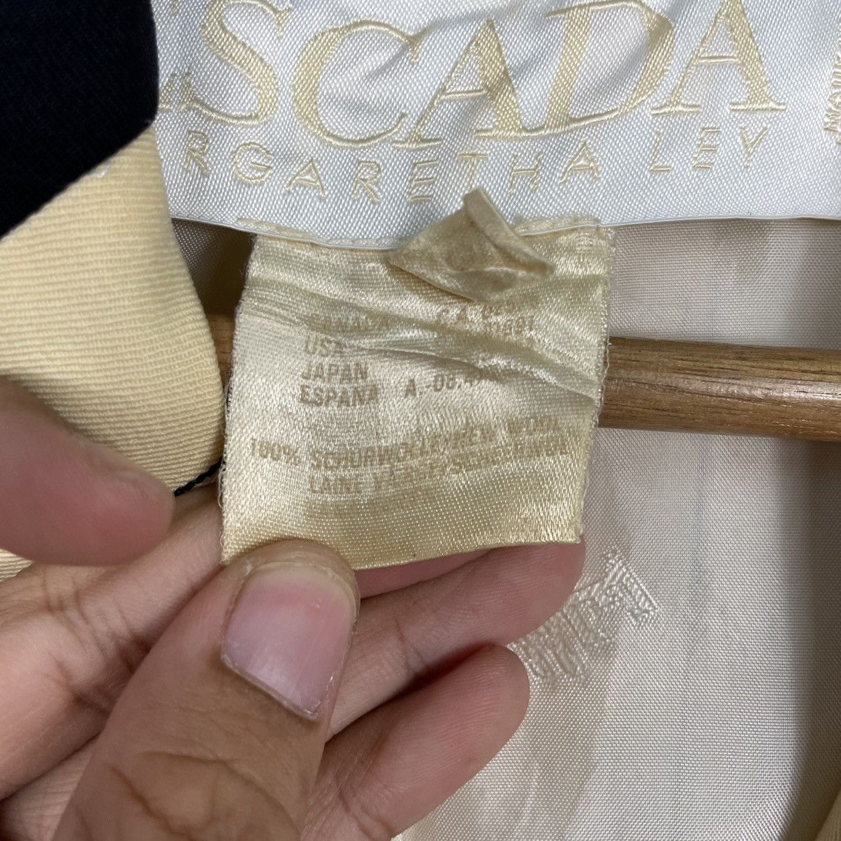 Escada Escada By Margaretha Ley Stripe Wool Jacket Size M / US 6-8 / IT 42-44 - 17 Thumbnail