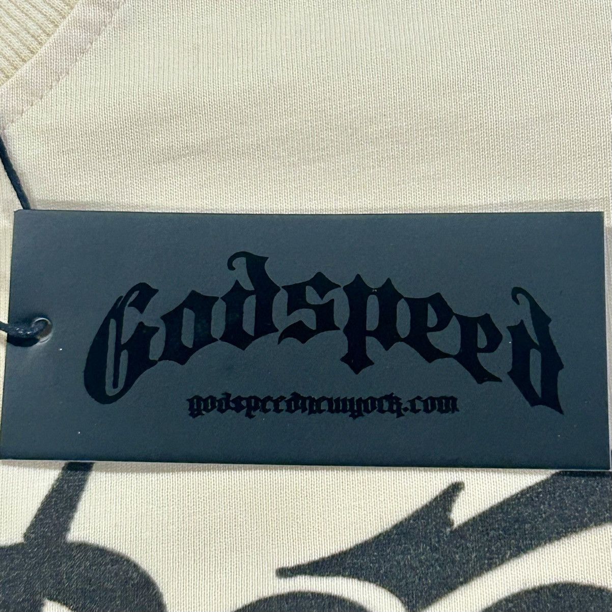 Godspeed Godspeed New York K.O.D. NextGen Graphic T-Shirt- Bone/Cream Size US L / EU 52-54 / 3 - 4 Thumbnail
