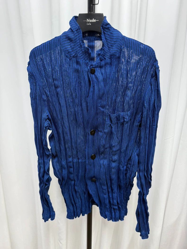 Issey Miyake Issey miyake Pleated suit jacket 2503-Nextarrow Size US S / EU 44-46 / 1 - 1 Thumbnail