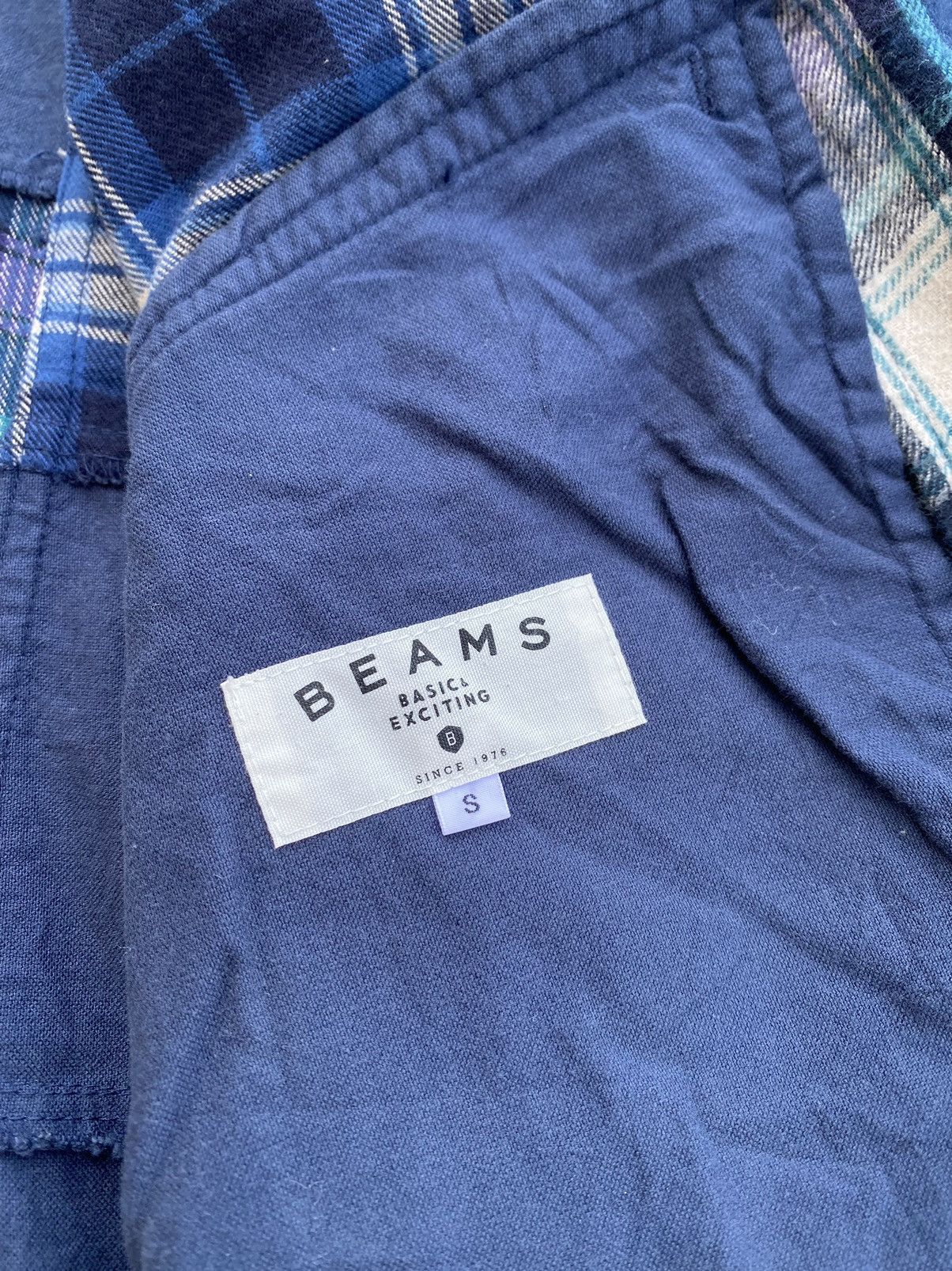 Beams Plus Vintage BEAMS Checkered Jacket Size US L / EU 52-54 / 3 - 8 Thumbnail