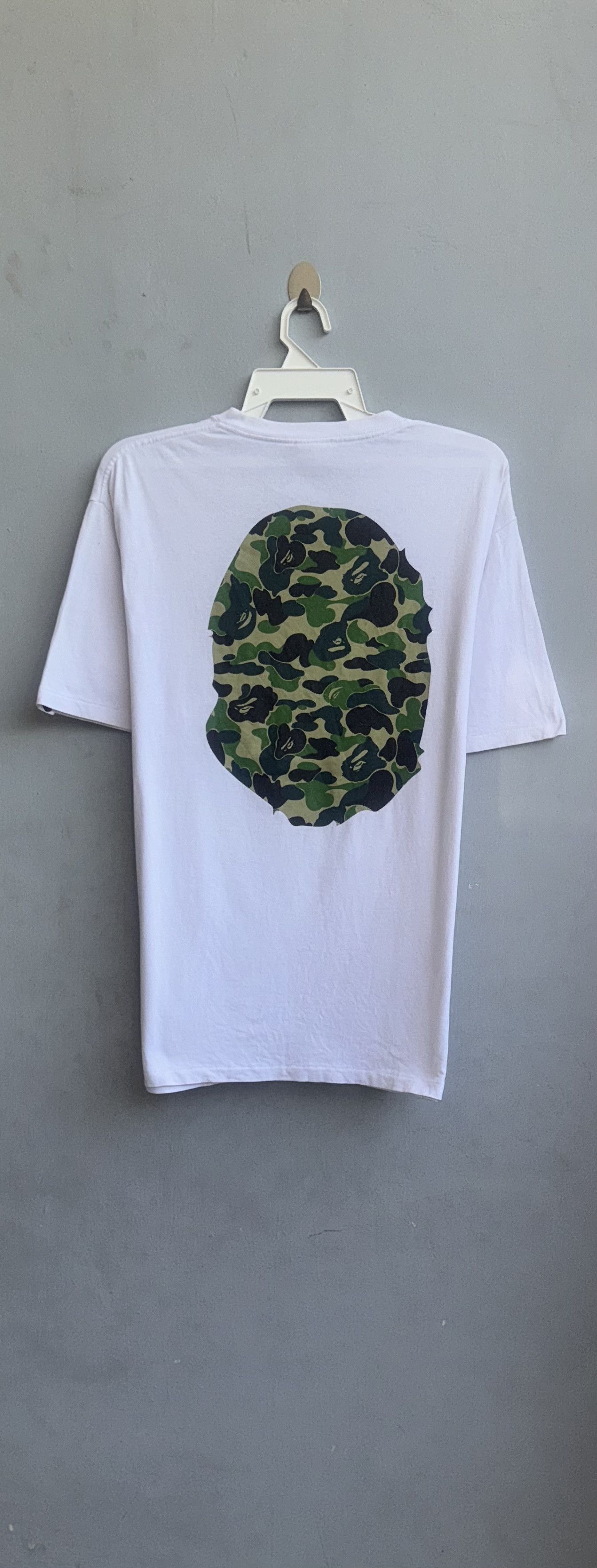 Bape A Bathing Ape Bape ABC Camo Big Ape Head Vintage T-Shirt Size US XL / EU 56 / 4 - 2 Thumbnail