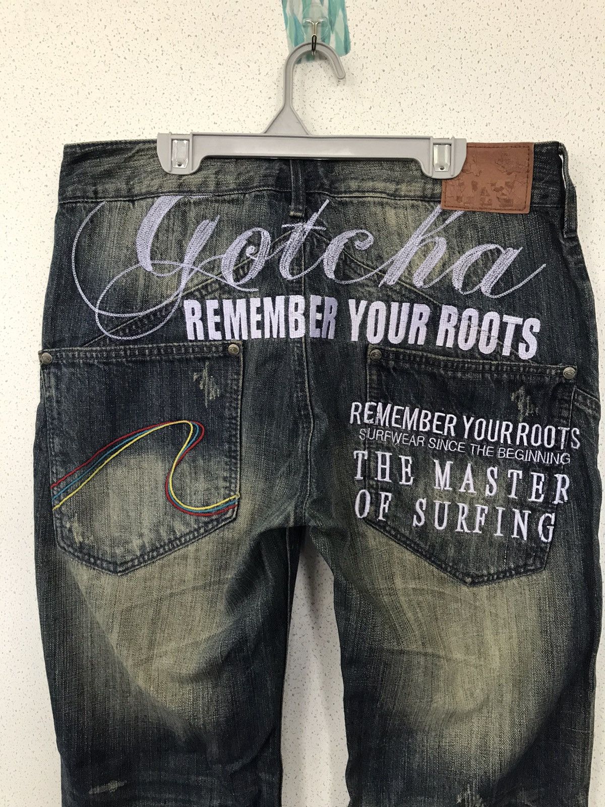 Gotcha Gotcha Vintage Surf Jeans - 90s Vibes Size US 32 / EU 48 - 2 Thumbnail