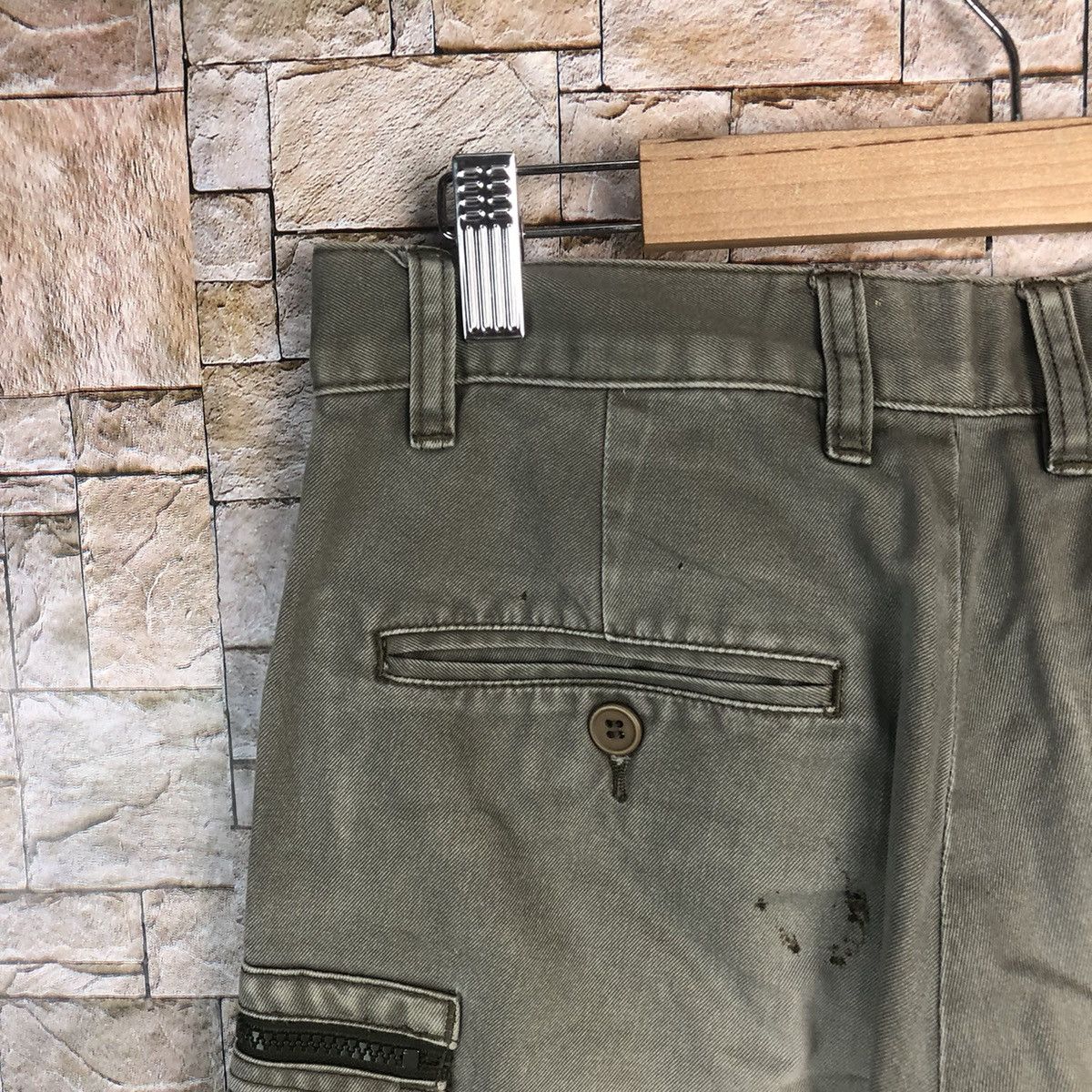 Japanese Brand Long John faded utility Cargo Multipocket Pants #A82 Size US 29 - 19 Thumbnail