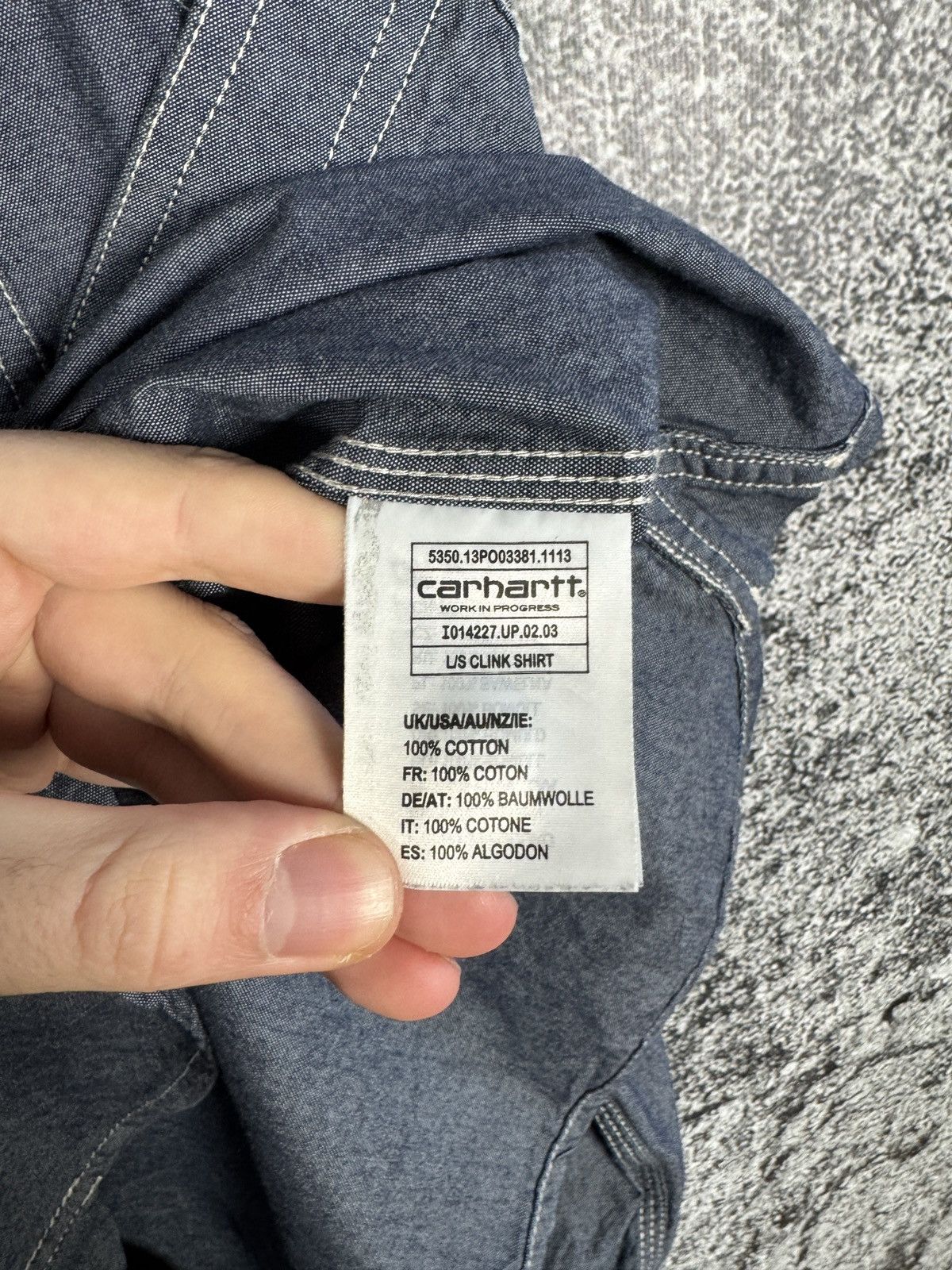 Carhartt Carhartt Long Sleeve Clink Shirt Button Up Workwear Size M Size US M / EU 48-50 / 2 - 9 Thumbnail