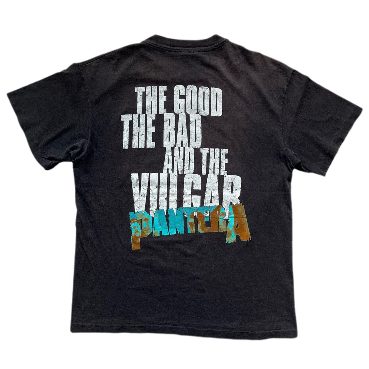 Band Tees PANTERA 1993 THE GOOD THE BAD AND THE VULGAR faded band tee Size US L / EU 52-54 / 3 - 2 Thumbnail