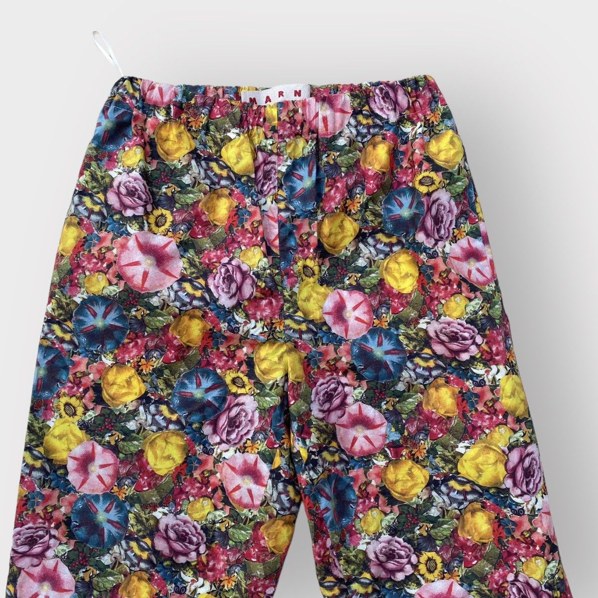 image of Marni Ss19 Cotton Floral Pants, Women's (Size 26)