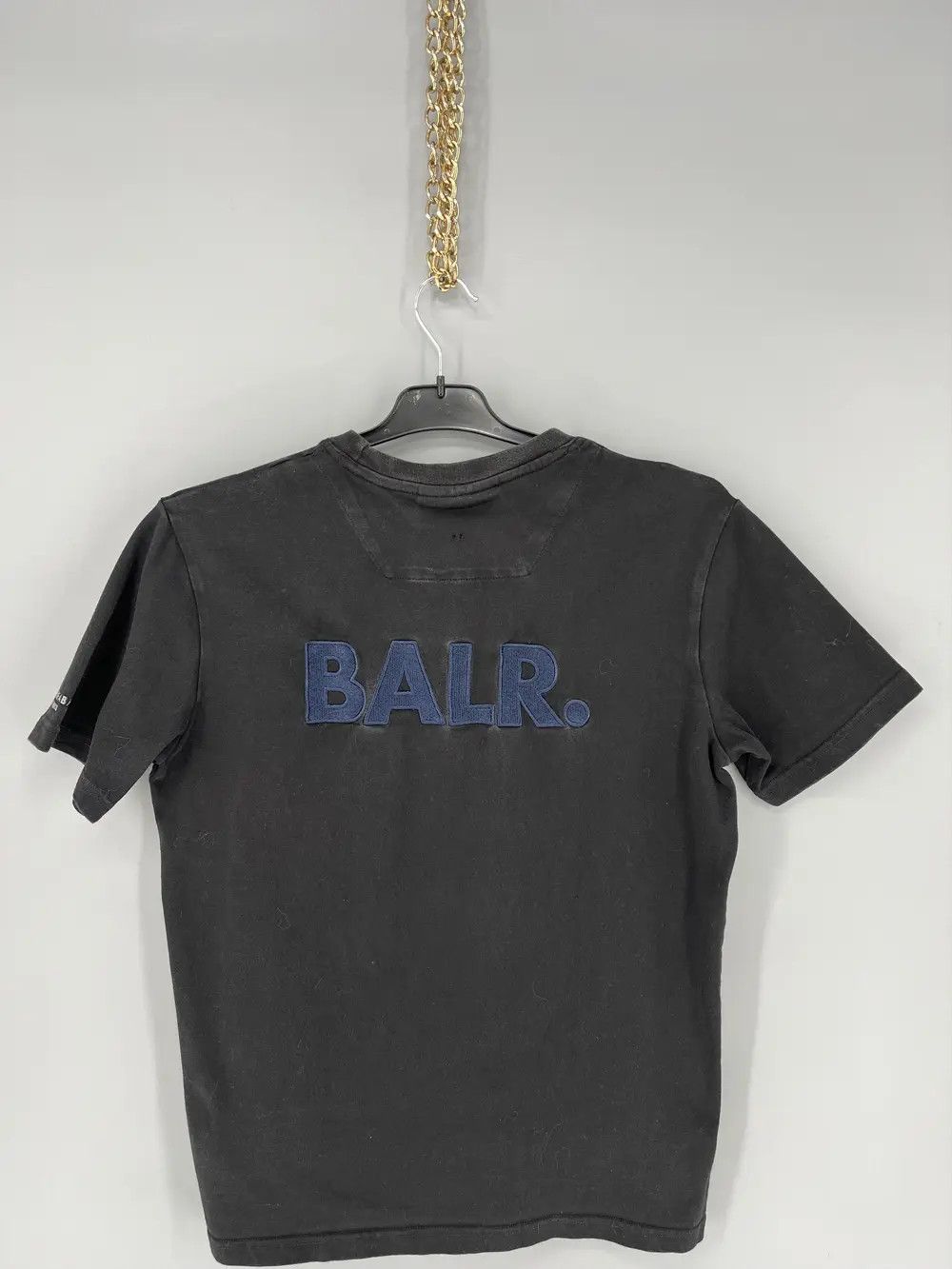 Japanese Brand Vintage BALR Fit Tee Big Logo Streetwear Style Size US S / EU 44-46 / 1 - 9 Thumbnail