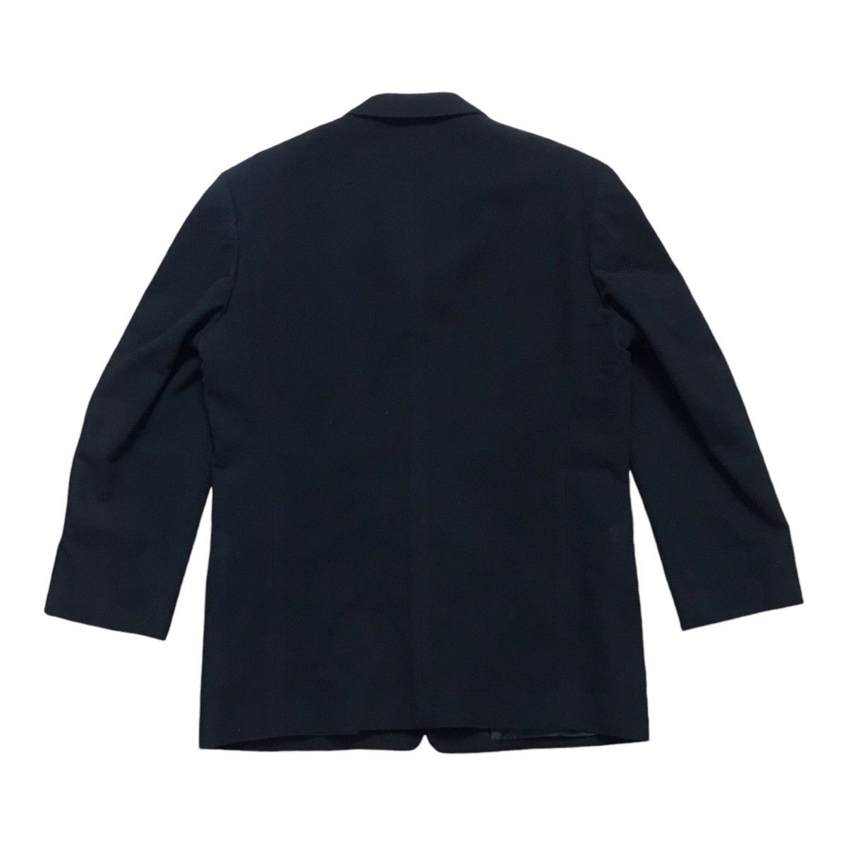 Yohji Yamamoto 90s Yohji Yamamoto Wool Black Blazer Size 44R - 5 Thumbnail