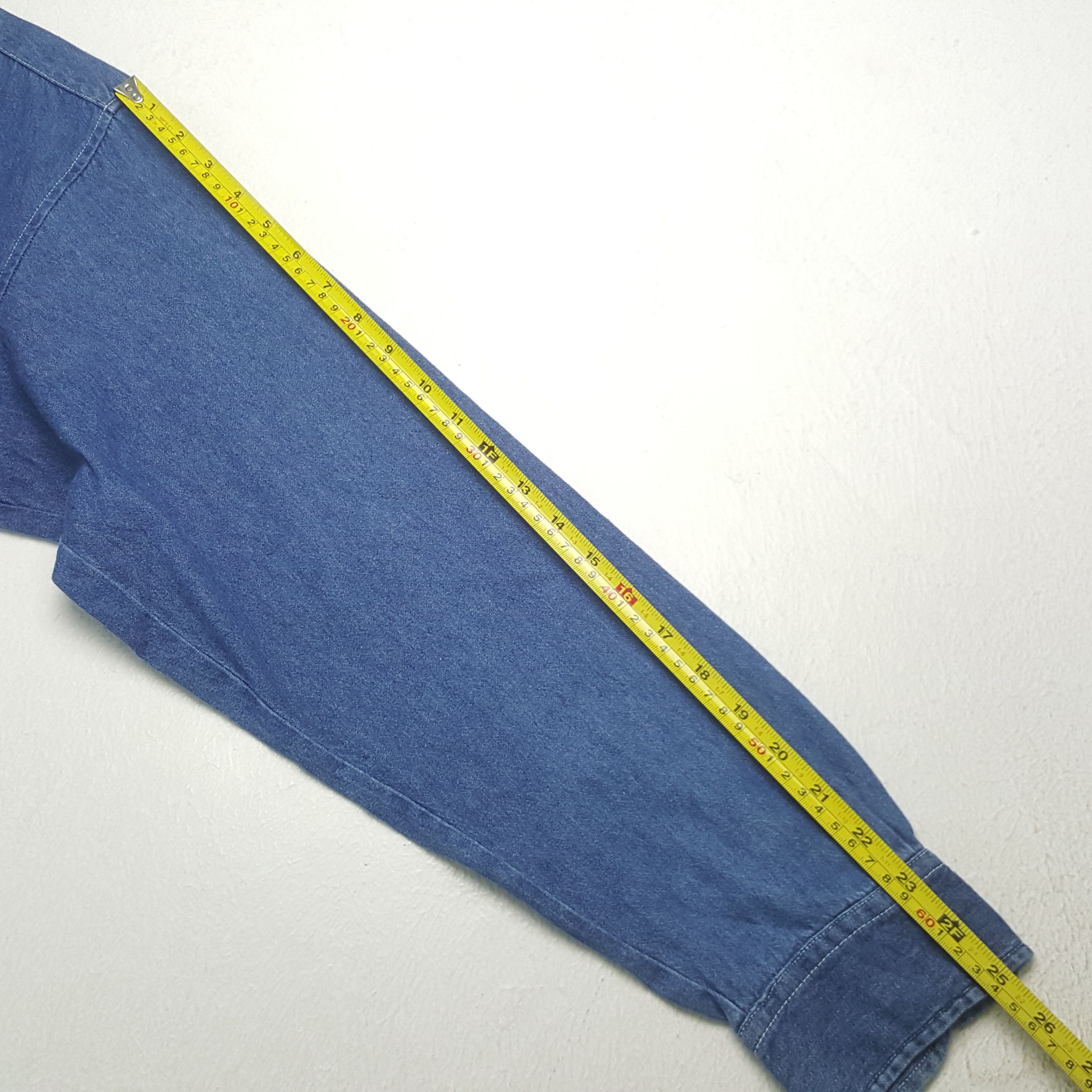 Polo Ralph Lauren × Vintage Vintage Ralph Lauren Denim Button Up Shirt Size US XL / EU 56 / 4 - 6 Thumbnail