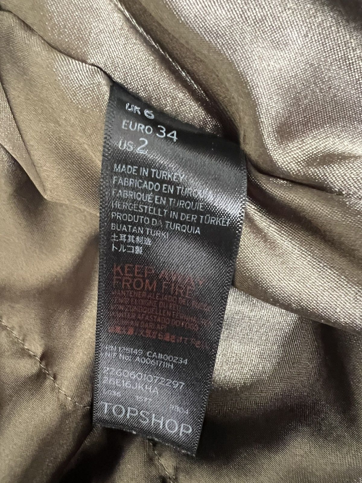 Topshop Topshop petite size small (more xsmall)bomber jacket Size XS / US 0-2 / IT 36-38 - 3 Thumbnail