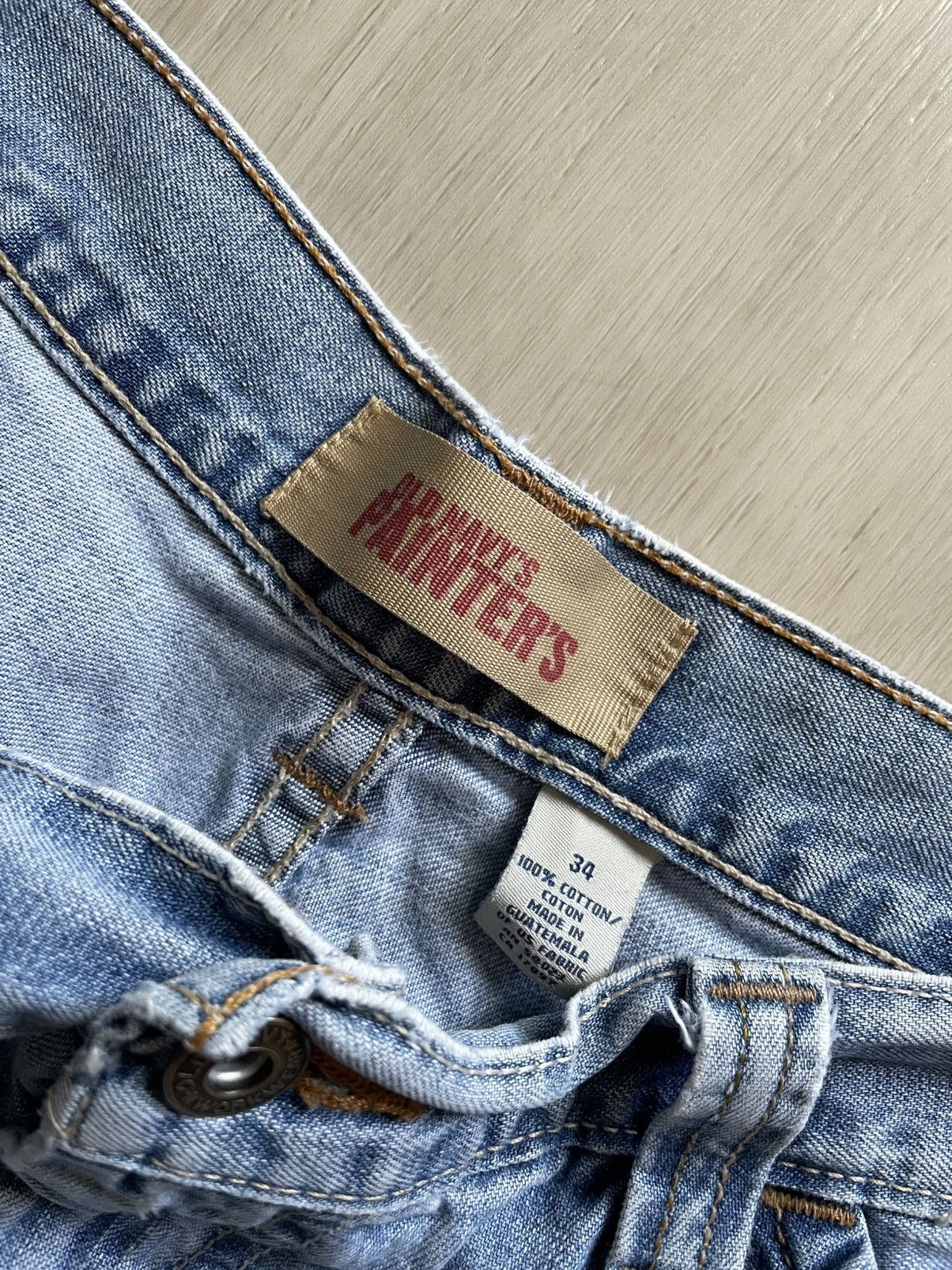 Old Navy × Vintage Vintage Y2K Old Navy Jean Jorts Painters Carpenter Sz 34 Size US 34 / EU 50 - 7 Thumbnail