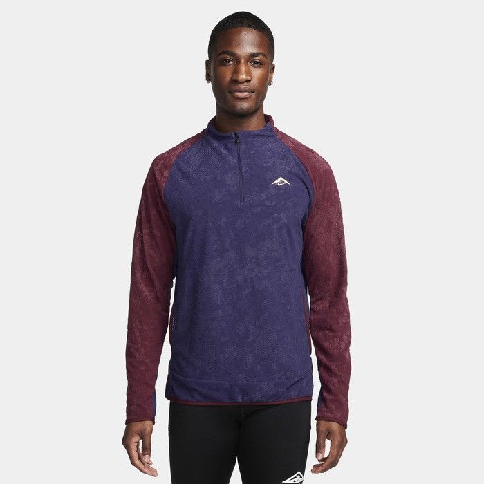 Nike Nike Trail Dri-fit 1/3 Zip Jersey Size US L / EU 52-54 / 3 - 2 Thumbnail
