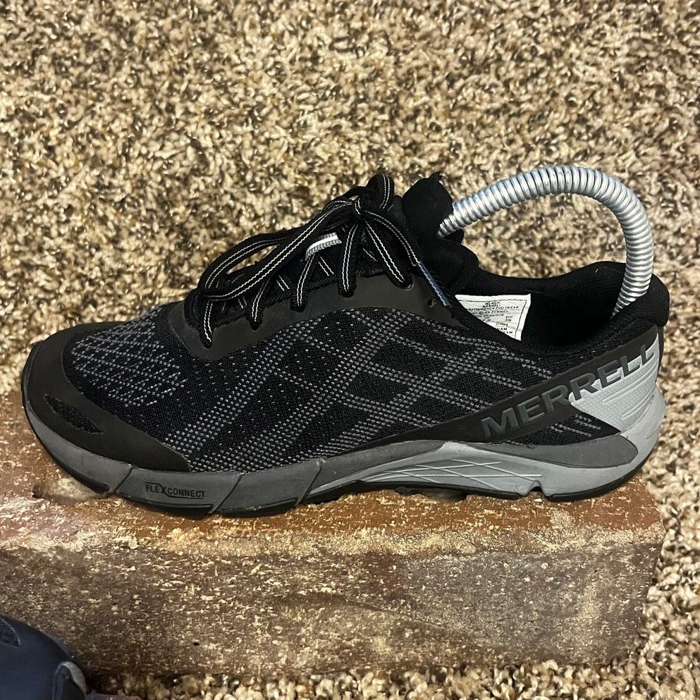 Merrell Merrell Bare Access Flex E-Mesh Trail Running Shoes Black 6 Size US 6 / IT 36 - 4 Thumbnail
