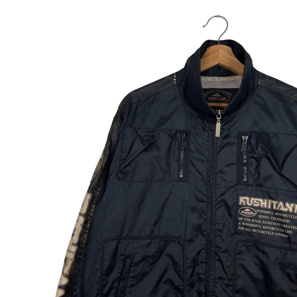Japanese Brand Team Kushitani Motorcycle Riding Jacket Size US L / EU 52-54 / 3 - 6 Thumbnail
