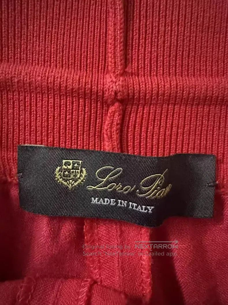 Loro Piana Loro Piana Red linen casual pants Size 27" / US 4 / IT 40 - 3 Thumbnail