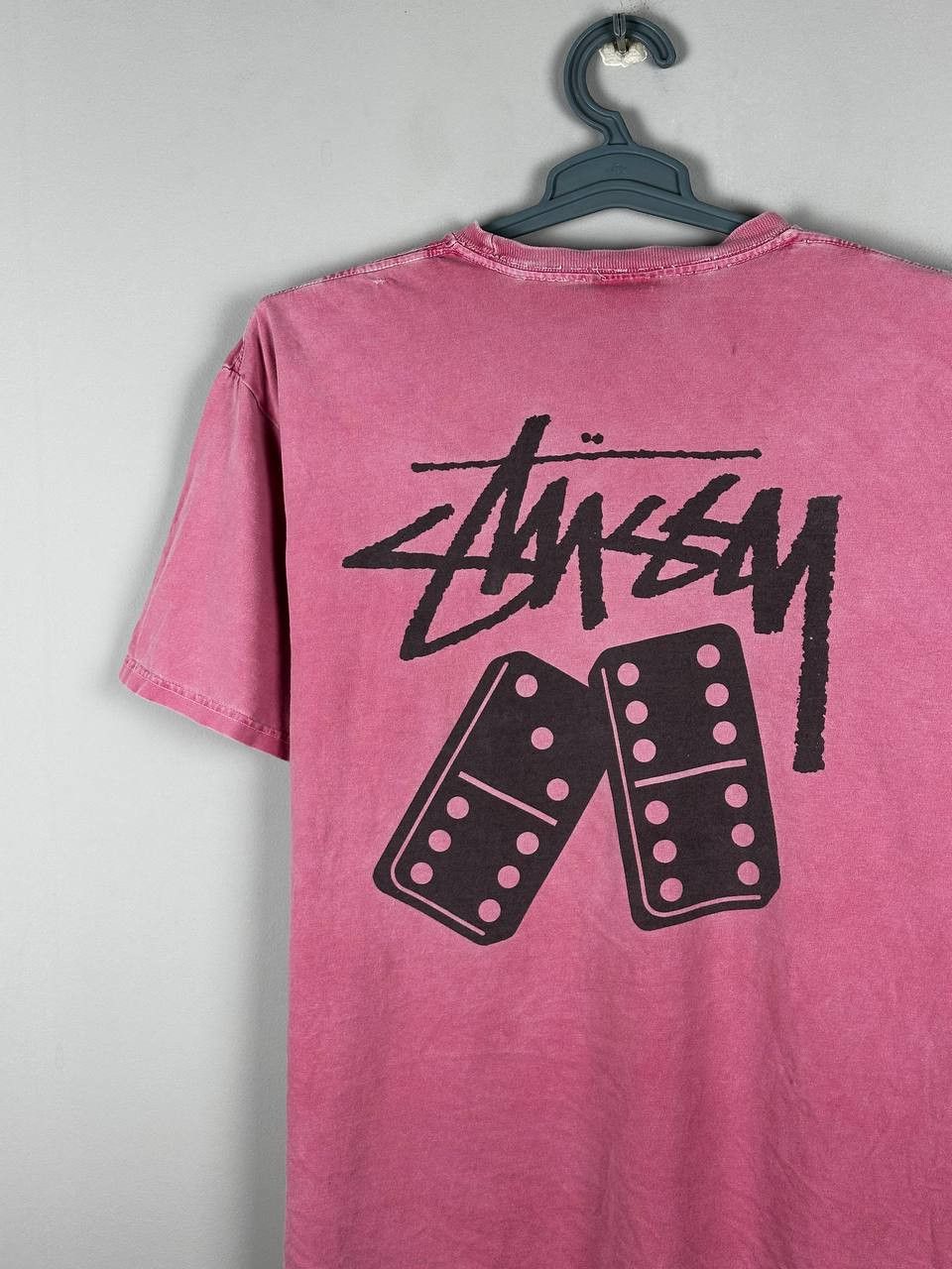 Stussy VINTAGE STUSSY Dominos Garment Dyed Pink Size US L / EU 52-54 / 3 - 9 Thumbnail