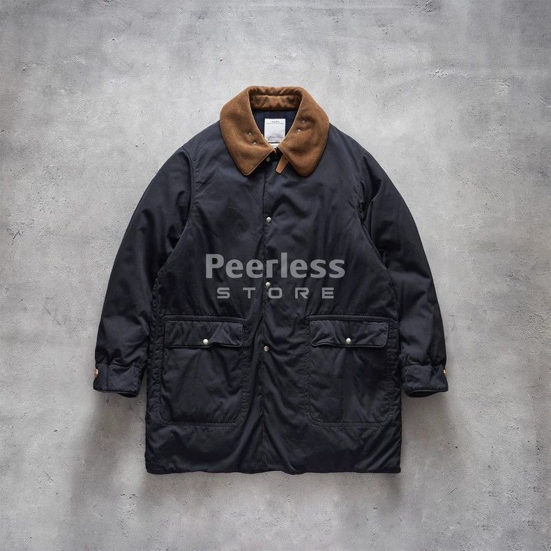 Visvim Visvim VISVIM Black Kite Coat with Brown Collar-2506 Size US M / EU 48-50 / 2 - 1 Thumbnail