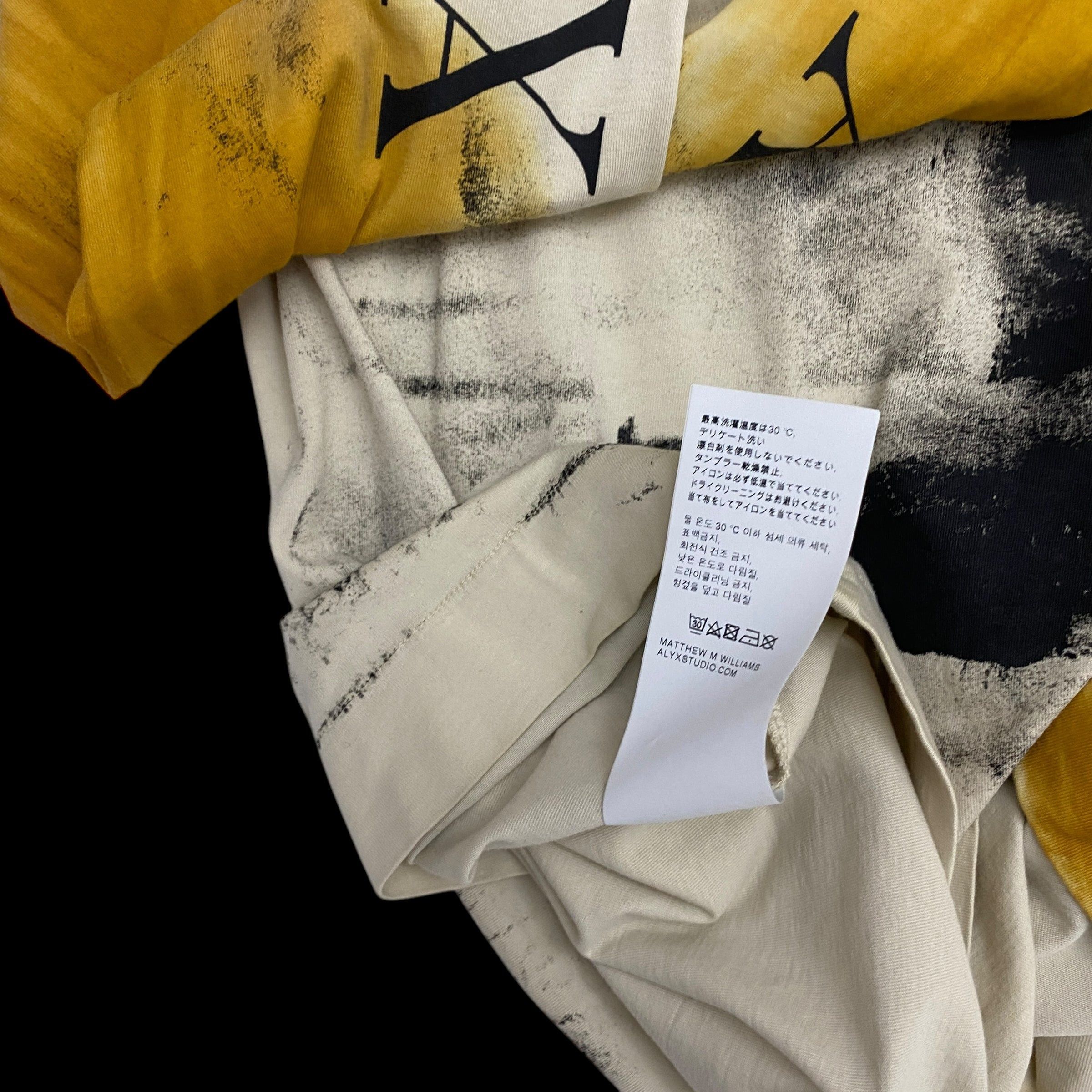 1017 ALYX 9SM 1017 Alyx 9SM Address Abstract Print Long-Sleeve T-Shirt Size US L / EU 52-54 / 3 - 6 Thumbnail