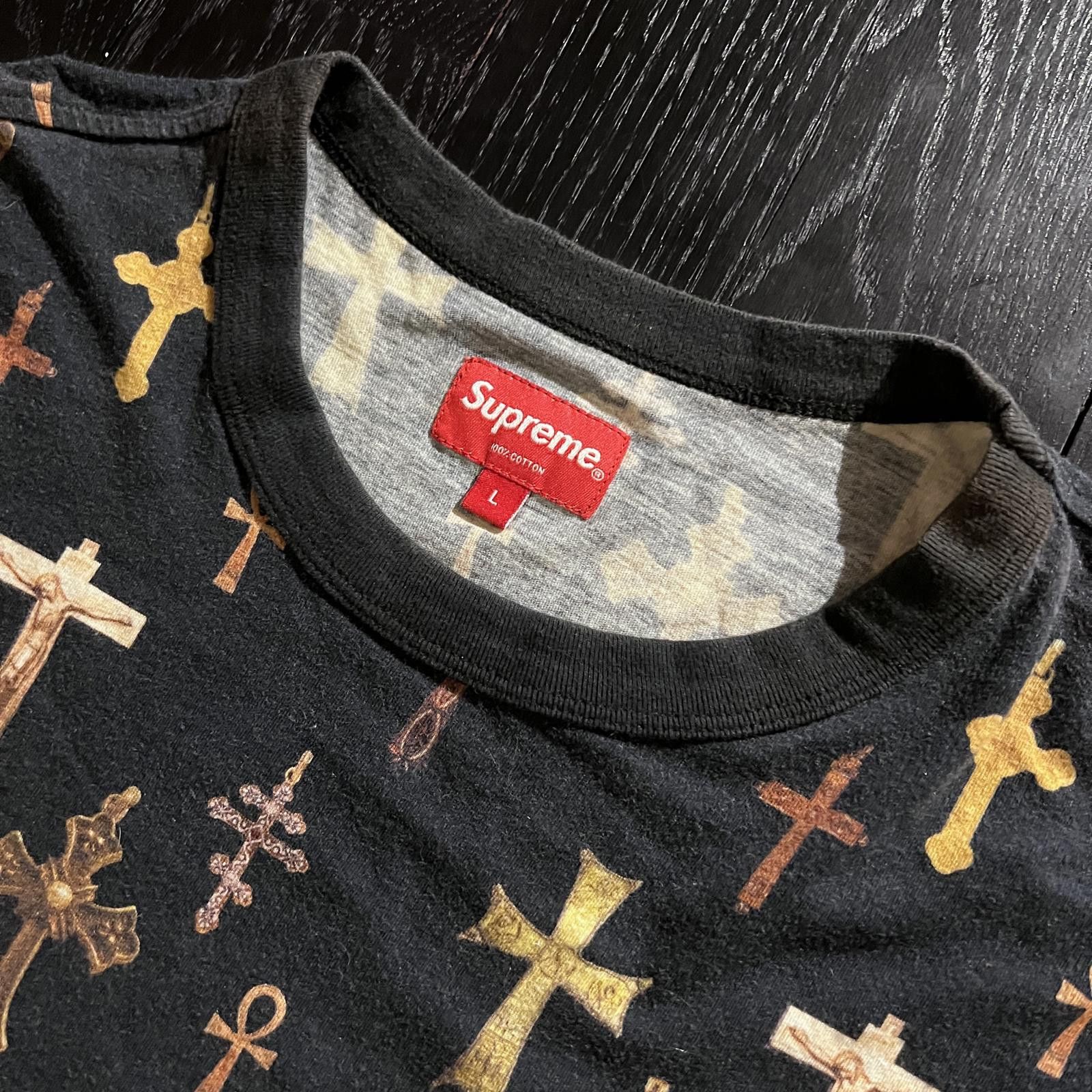 Supreme SS13 Supreme Crosses T-Shirt Size US L / EU 52-54 / 3 - 4 Thumbnail