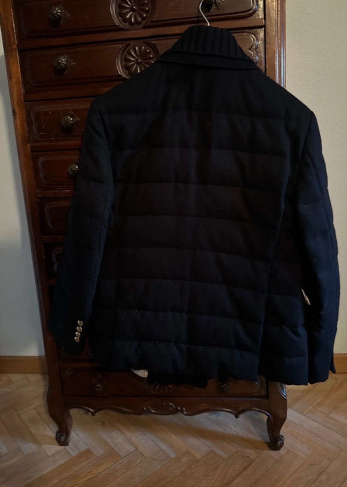 Moncler 100% CASHMERE Moncler Gamme Bleu by Thom Browne Jacket Size US S / EU 44-46 / 1 - 6 Thumbnail