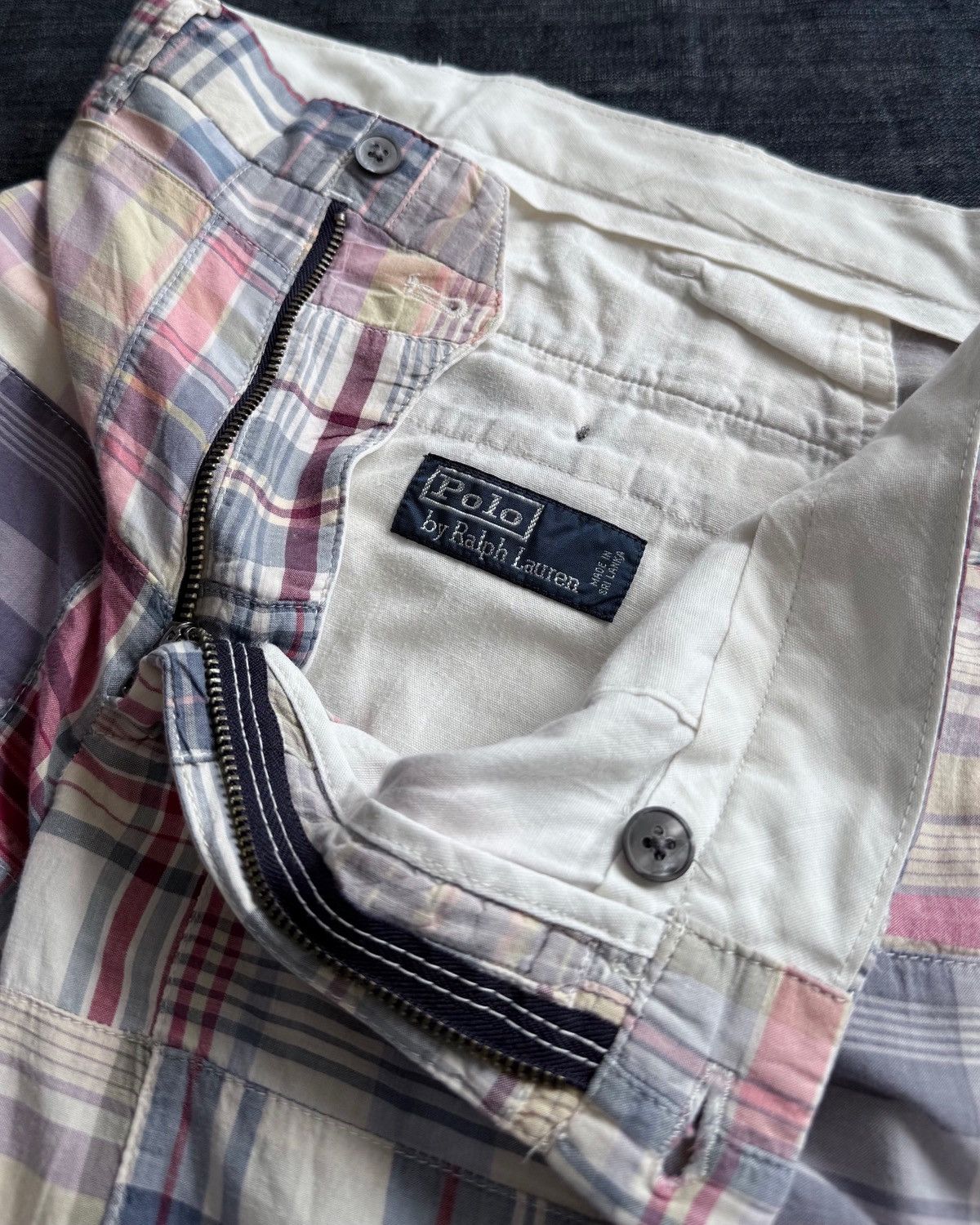 Polo Ralph Lauren POLO RALPH LAUREN PATCHWORK MULTICOLOR SHORT Size US 32 / EU 48 - 3 Thumbnail