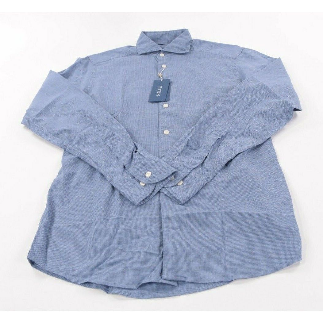 Eton Eton New with tags Shirt Size S US In Blue Size US S / EU 44-46 / 1 - 4 Thumbnail