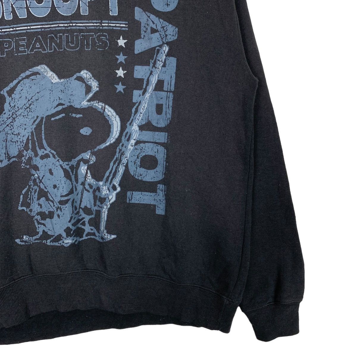 Peanuts PEANUTS Snoopy Patriot Big Logo Sweatshirts #0720-C33 Size US L / EU 52-54 / 3 - 6 Thumbnail
