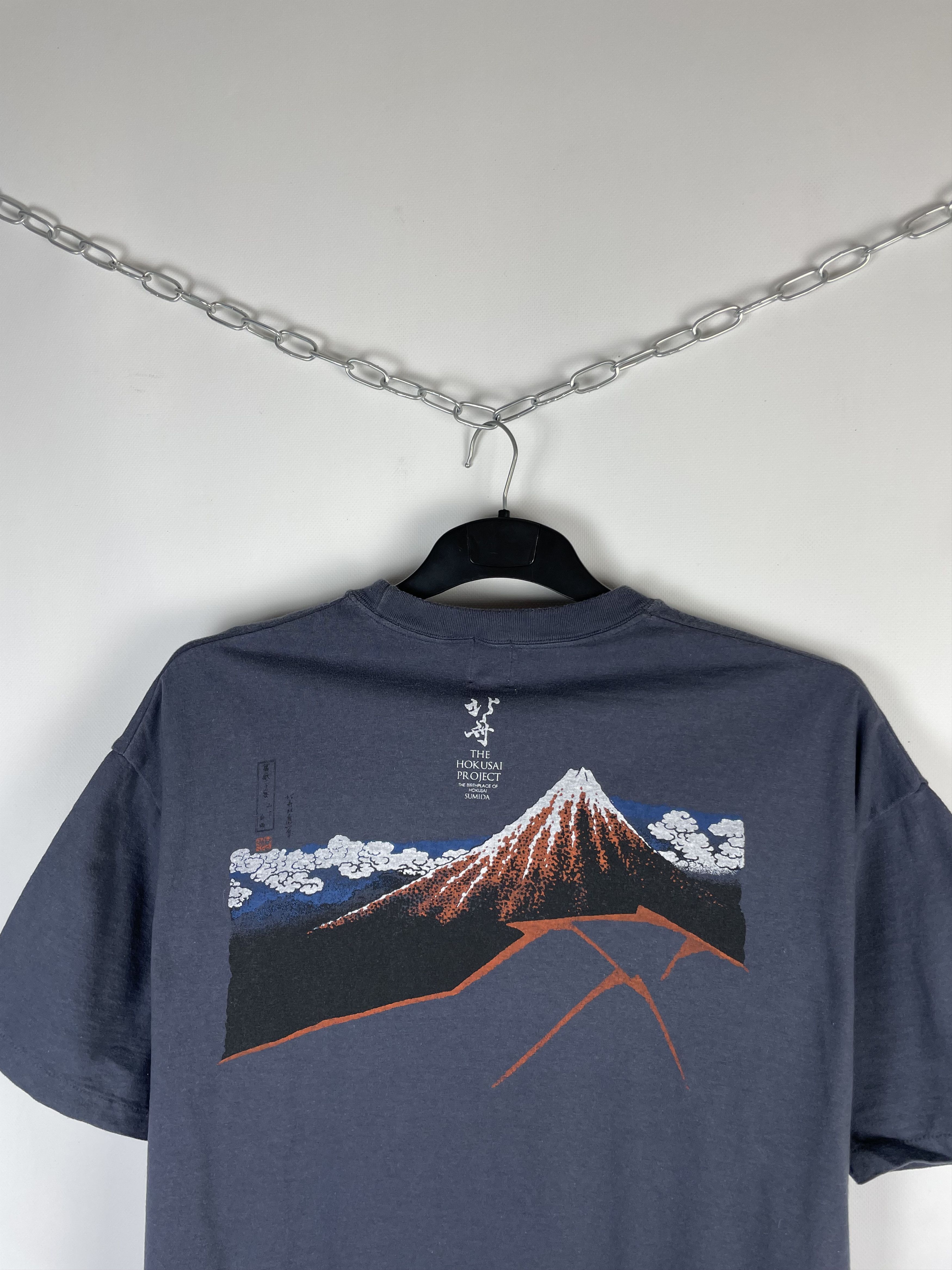Japanese Brand Vintage Kume.Jp Hokusai Project Japanese Brant T-Shirt Size US XXL / EU 58 / 5 - 3 Thumbnail