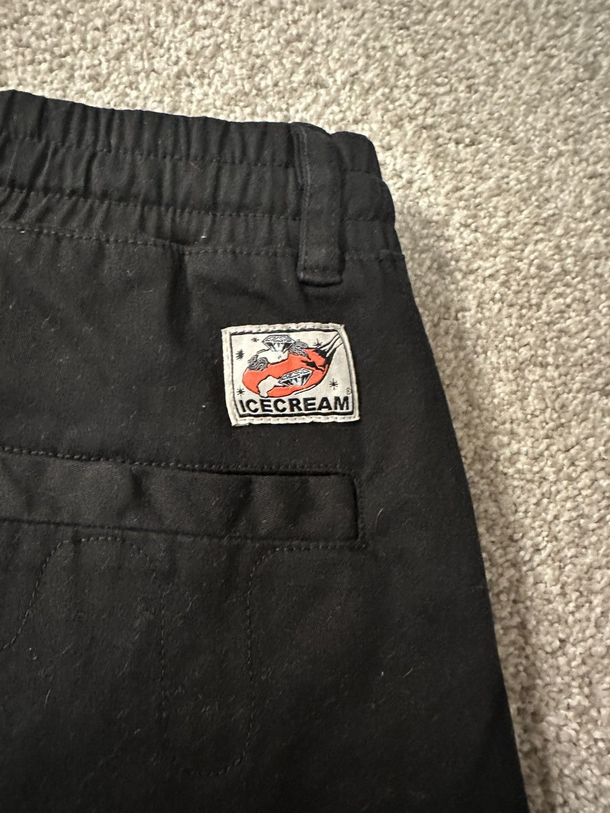 Billionaire Boys Club × Icecream × Japanese Brand BBC Icecream Japan black running dog skate fit trousers Size US 30 / EU 46 - 6 Thumbnail