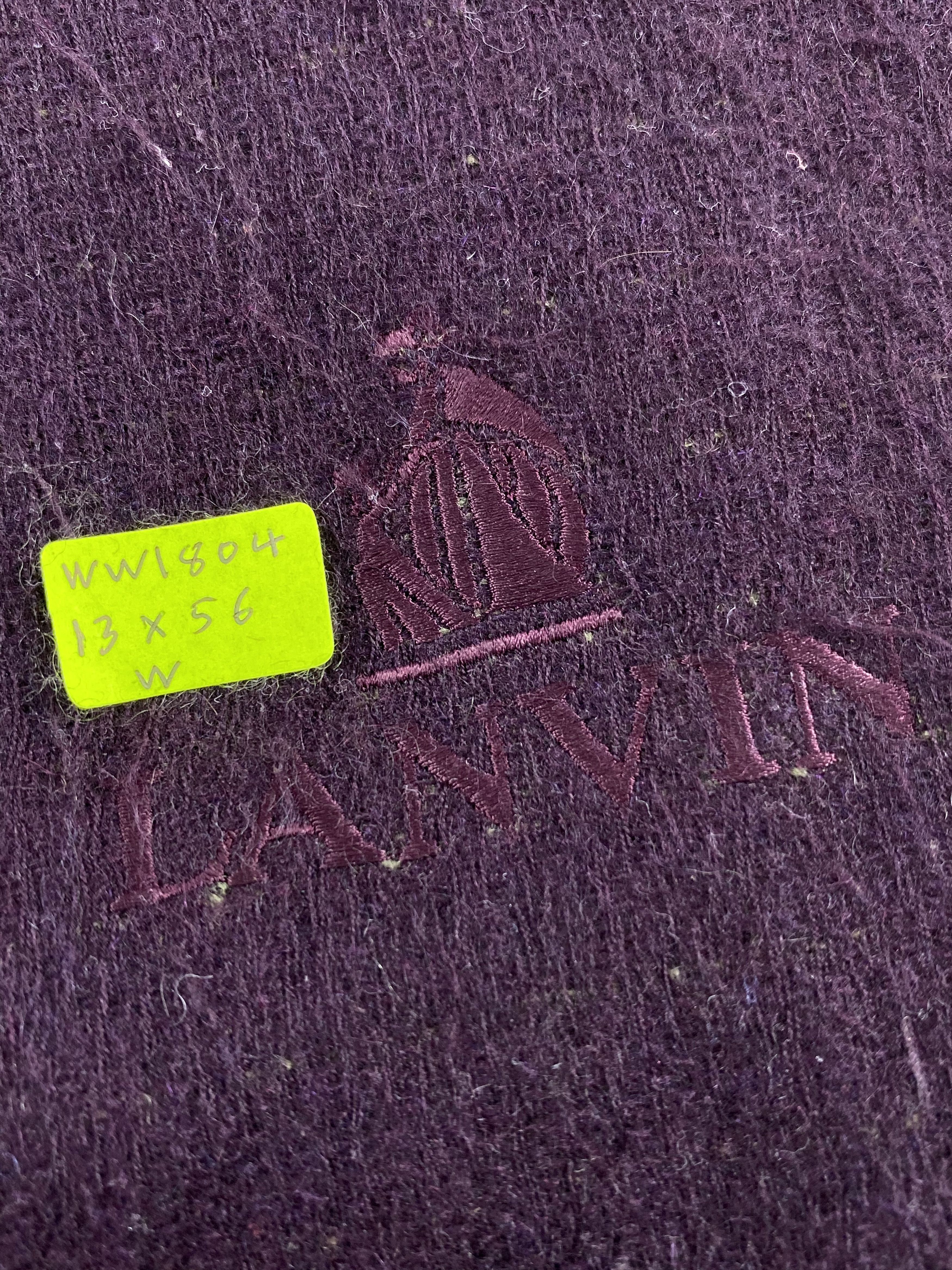 Lanvin × Vintage Lanvin Scarf / Muffler / Neckwear - WW1804 Size ONE SIZE - 5 Thumbnail