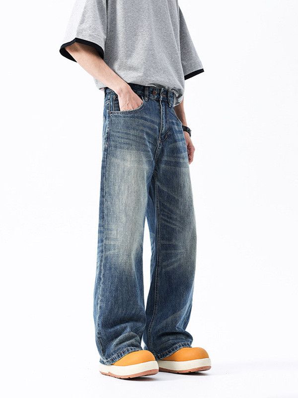 Vintage American retro washed cleanfit jeans Size US 32 / EU 48 - 4 Thumbnail