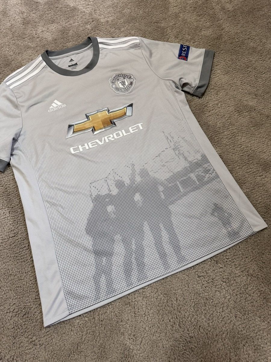 Adidas Pogba #6 Manchester United 2017/18 3Rd Football Shirt Jersey Size US L / EU 52-54 / 3 - 2 Thumbnail