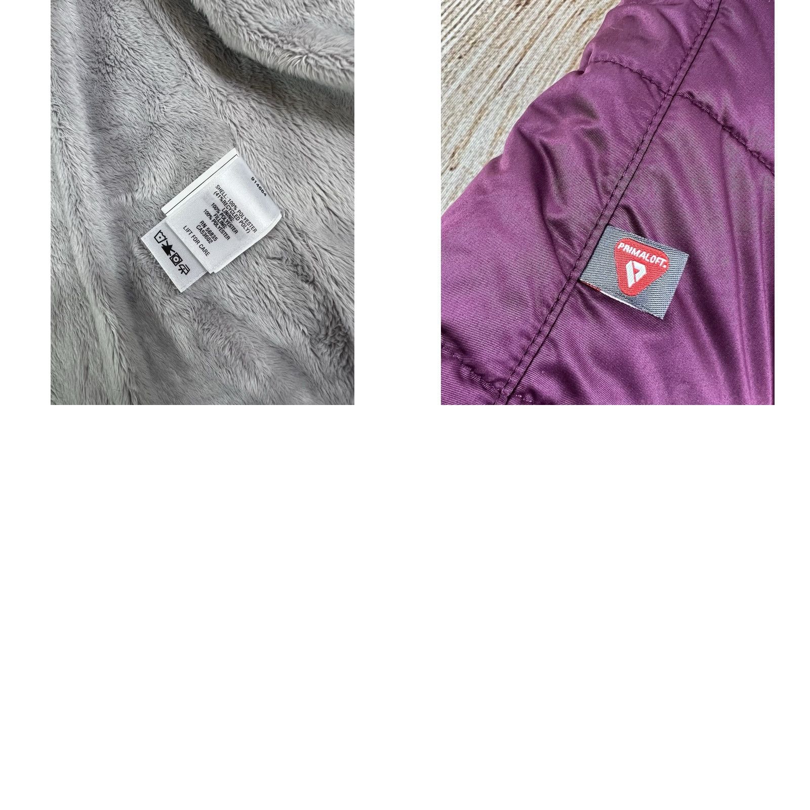 Vintage Cabela's Women’s Vest Puffer Lined Fleece Purple Medium Frost Wool? Size M / US 6-8 / IT 42-44 - 8 Thumbnail