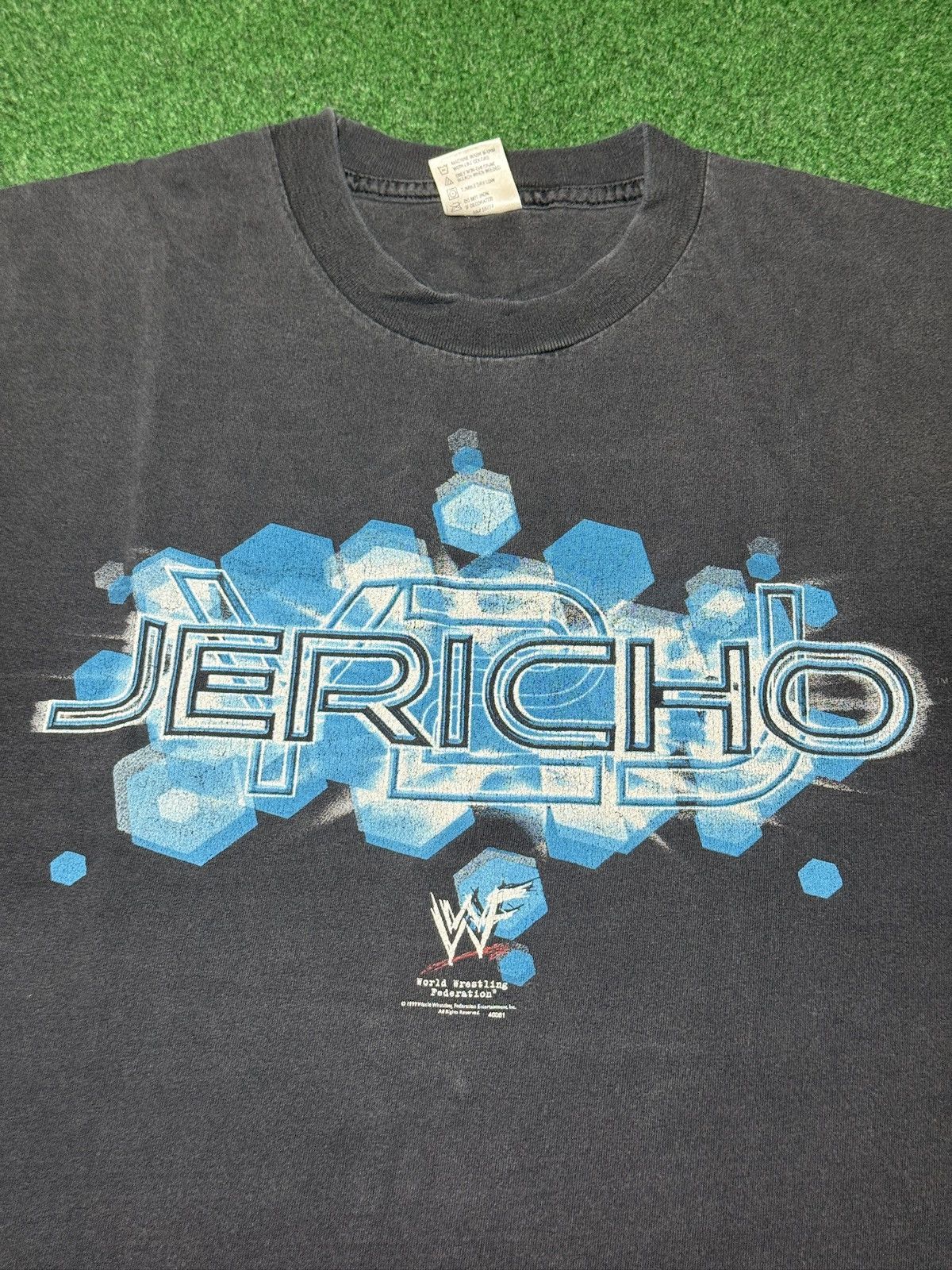 WWF Vintage 90s Raw Is Jericho Y2J WWF Wrestling Cutoff T Shirt Size US XL / EU 56 / 4 - 4 Thumbnail