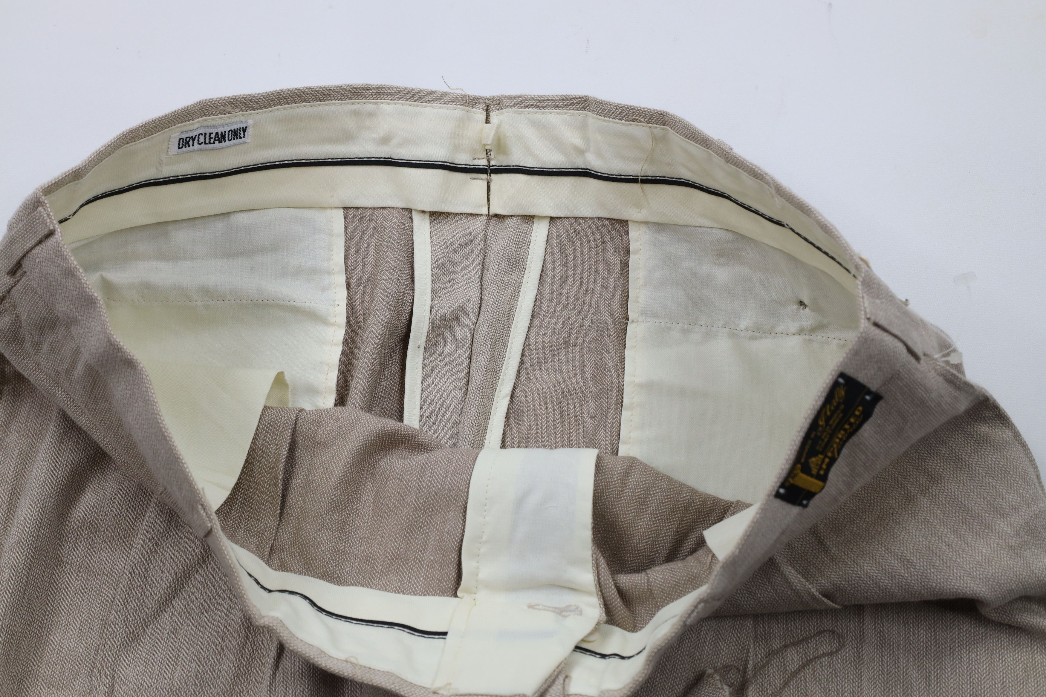 Vintage Deadstock Vintage 70s Streetwear Weave Chino Pants USA Size US 40 / EU 56 - 8 Thumbnail