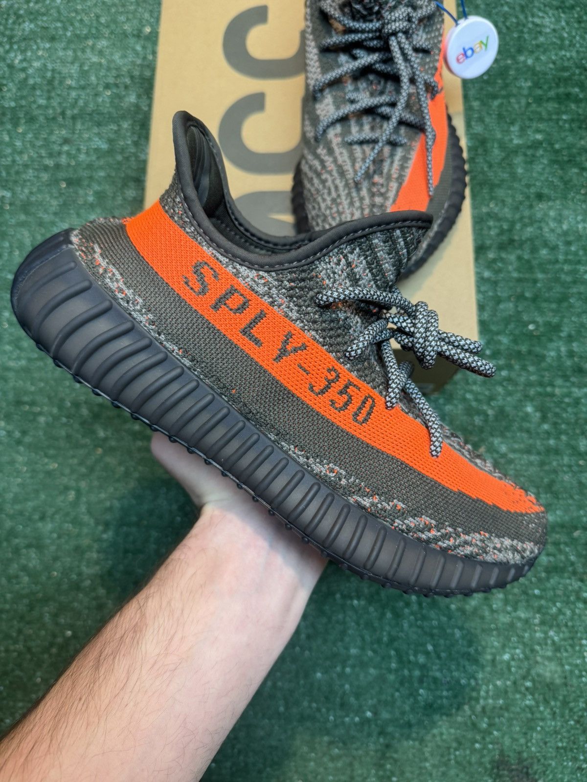 Adidas Adidas Yeezy Boost 350 Carbon Beluga Size 7 Size US 7 / EU 40 - 1 Thumbnail