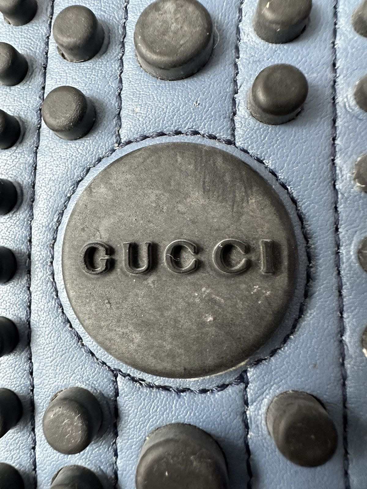 Gucci GUCCI Driver lace up leather sneakers Europe Exclusive Size US 11 / EU 44 - 12 Thumbnail