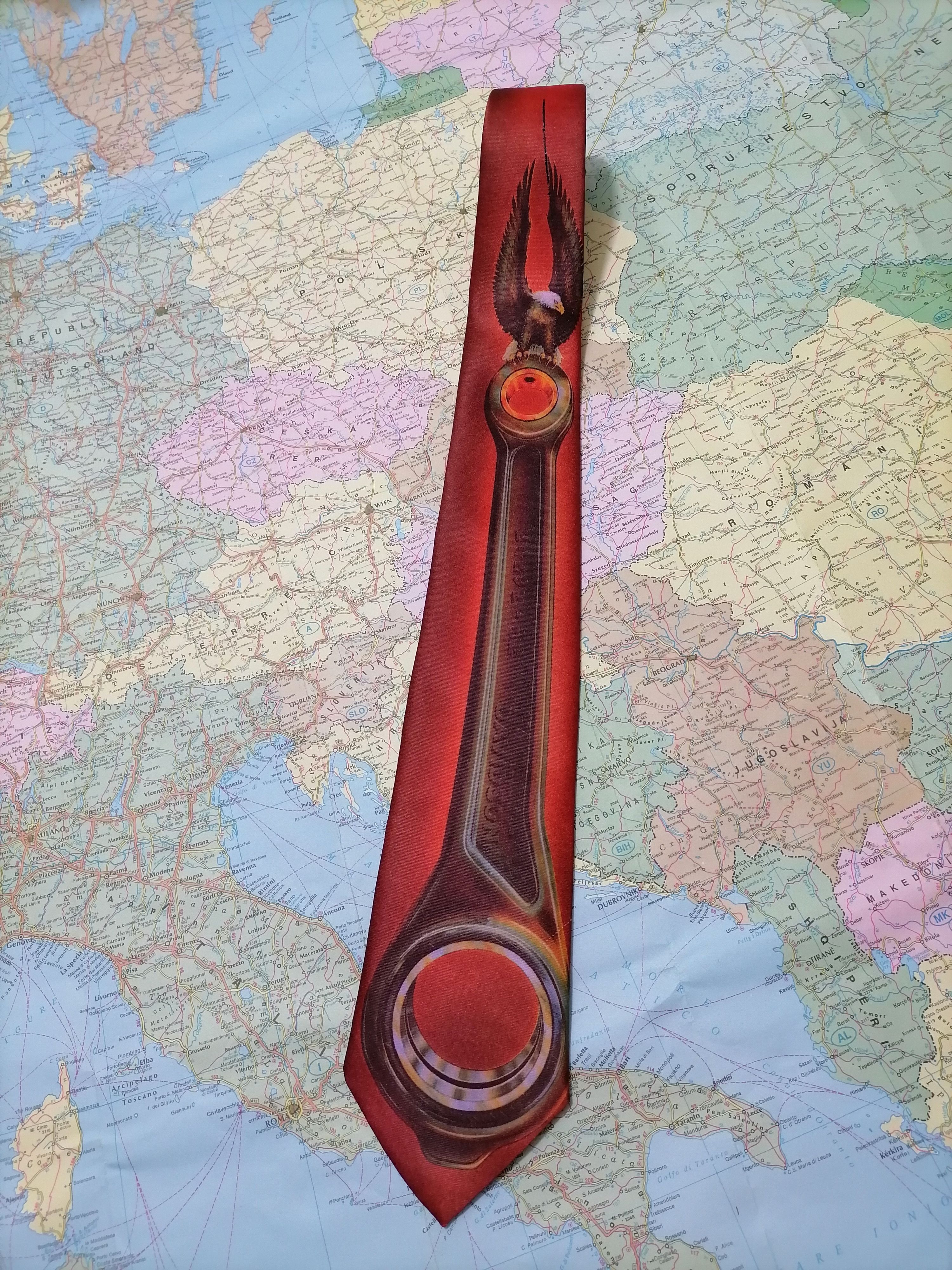 Ralph Marlin Ralph Marlin Harley Davidson Necktie Size ONE SIZE - 1 Thumbnail
