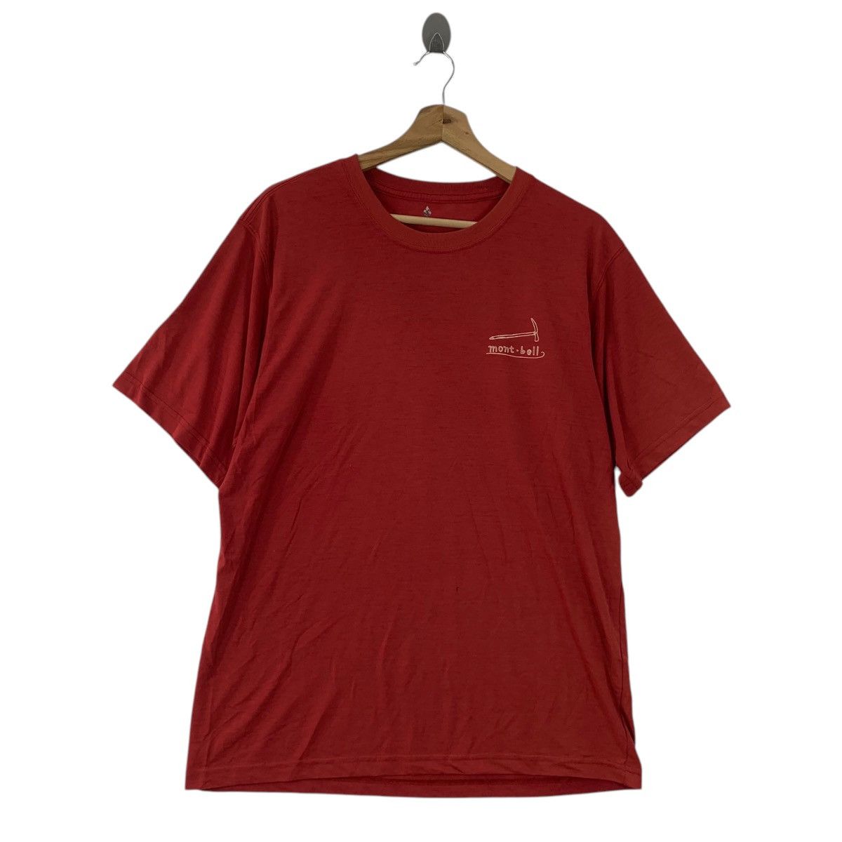 Montbell Vintage MONTBELL OUTDOOR Winter Equipment Tee Shirt Top Size US L / EU 52-54 / 3 - 1 Thumbnail