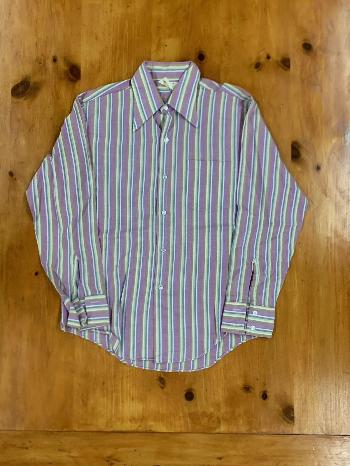 Vintage Vintage John Wells Pastel Button Up Size US M / EU 48-50 / 2 - 1 Thumbnail