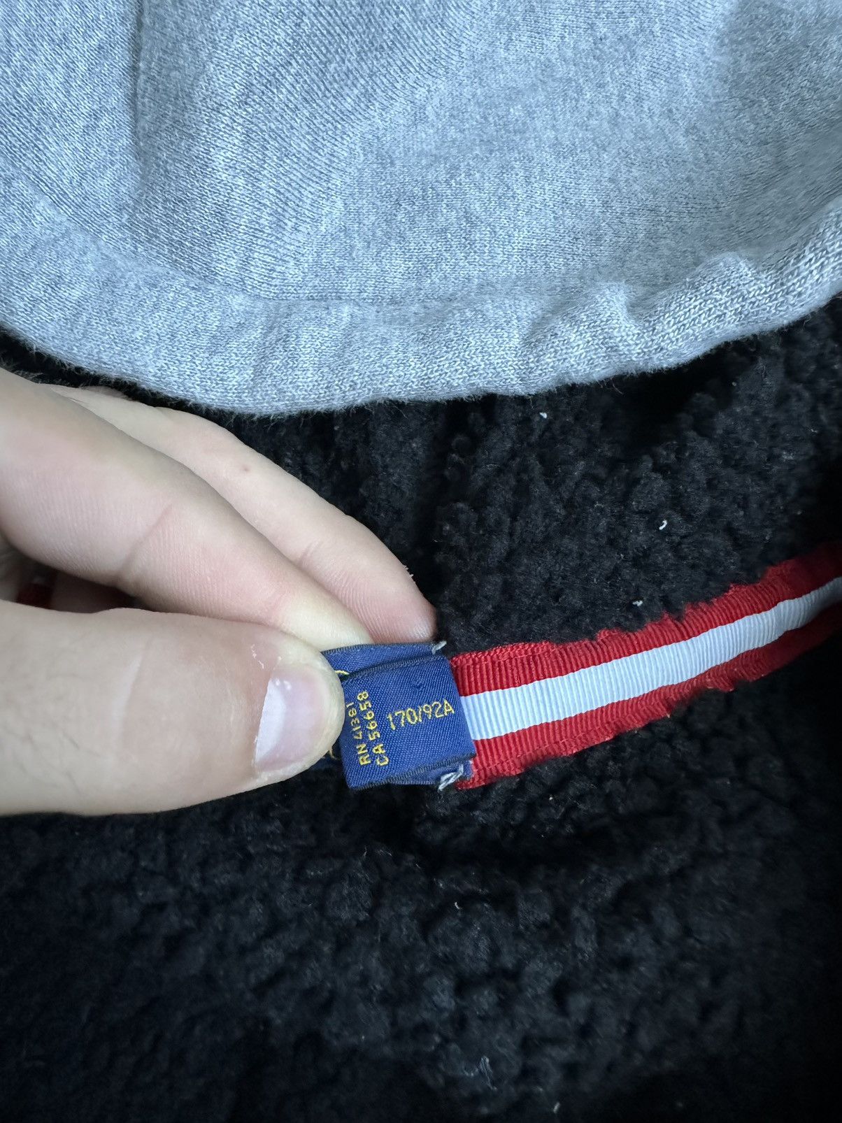 Polo Ralph Lauren 🥶Polo Ralph Lauren Zip Up Hoodie Sherpa Jacket Size US S / EU 44-46 / 1 - 5 Thumbnail