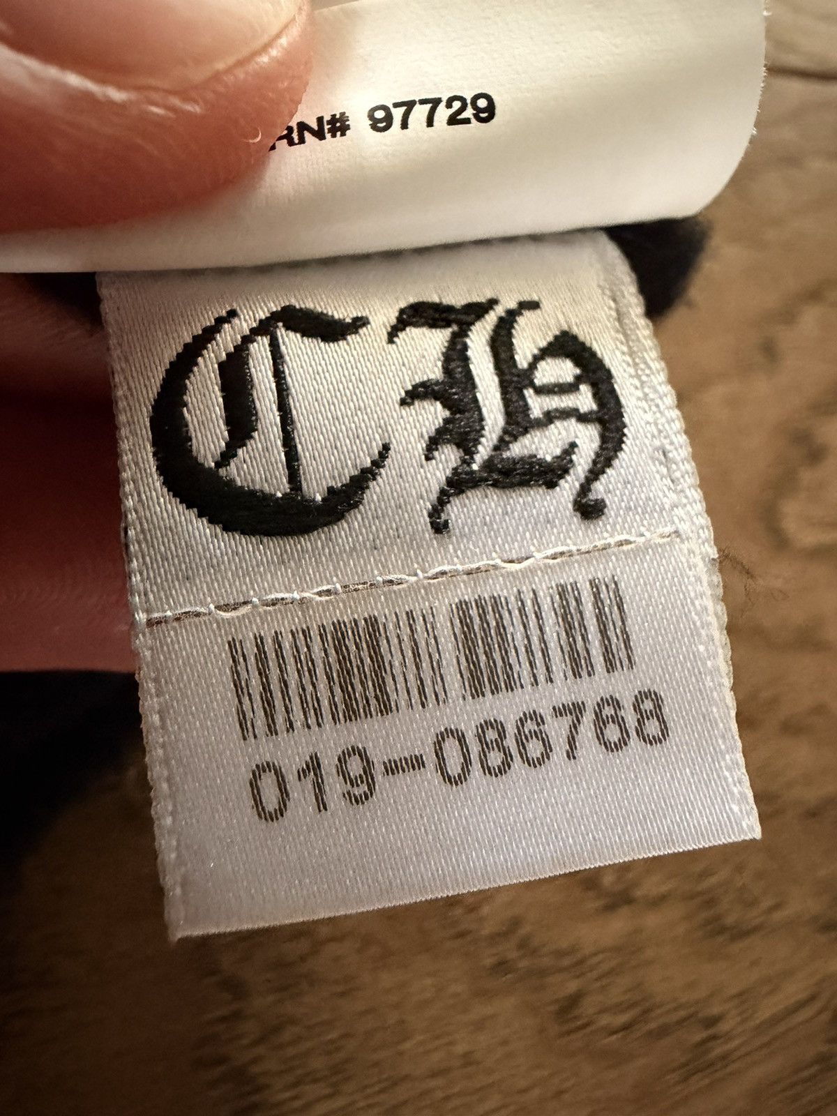 Chrome Hearts Chrome Hearts Sample Heavyweight Leather Sleeve Hoodie Size US S / EU 44-46 / 1 - 14 Thumbnail