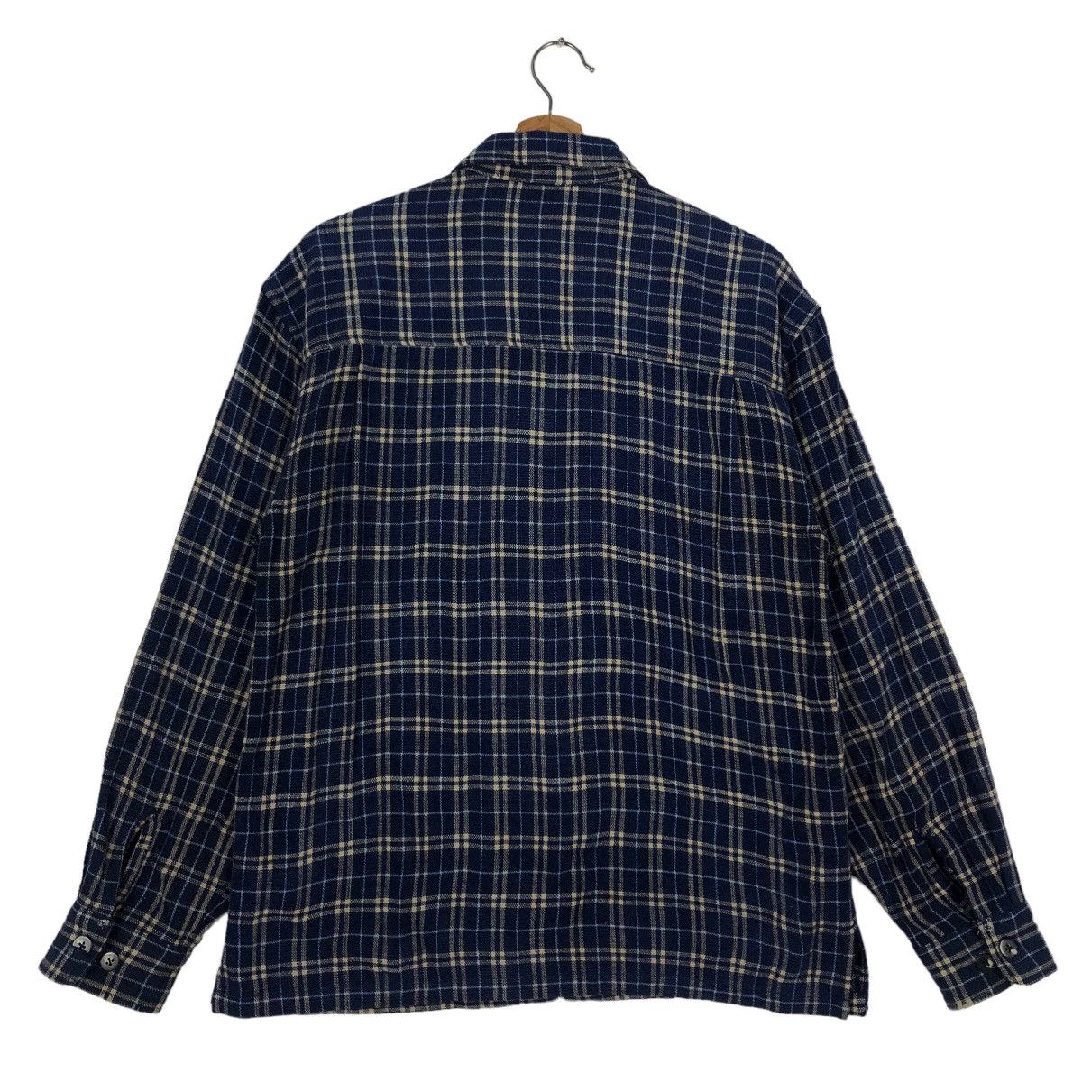 Japanese Brand 🔥90’s Vintage Flannel Jacket Checked Tartan Chapman Japan Size US M / EU 48-50 / 2 - 7 Thumbnail
