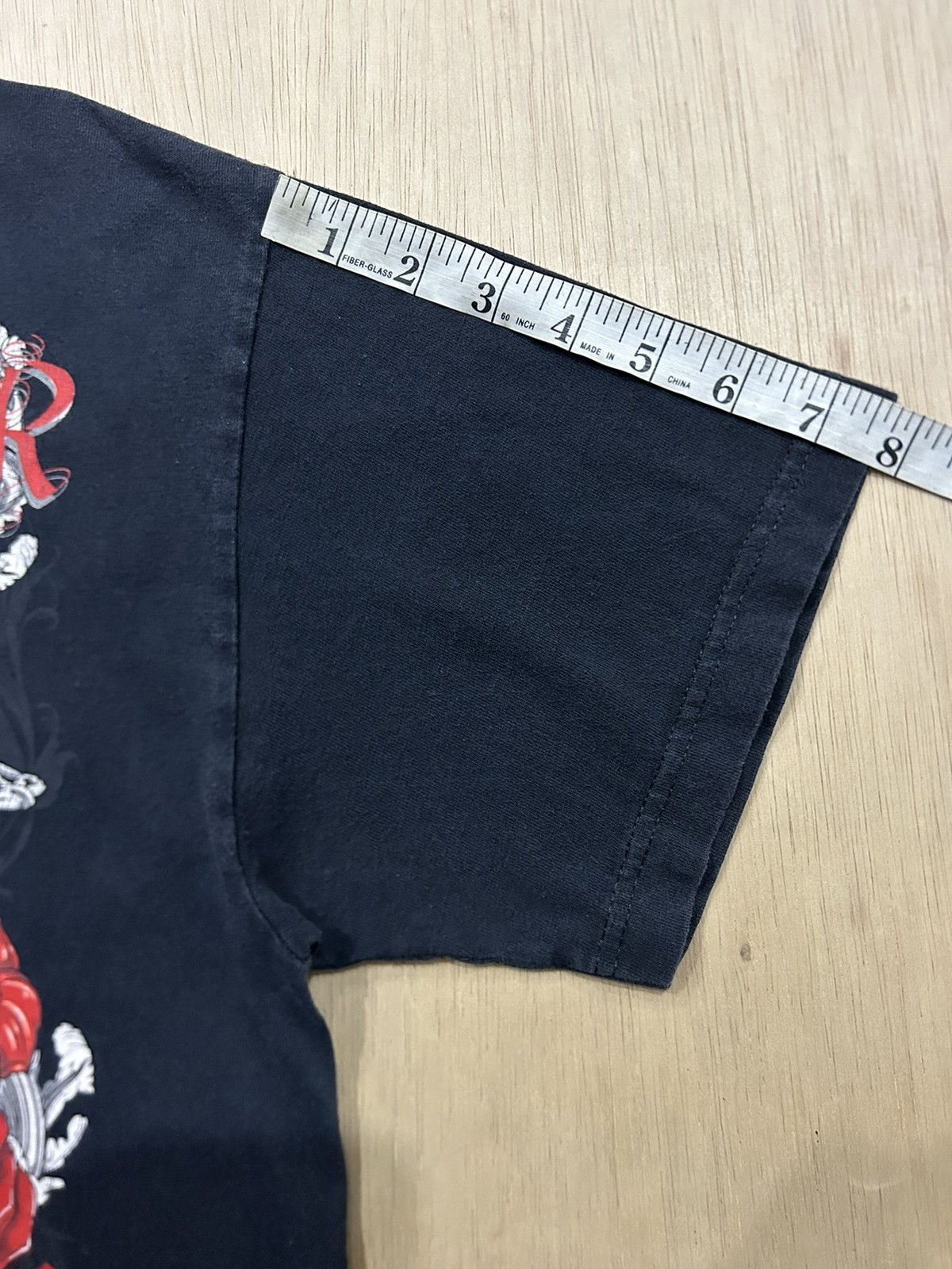 No Fear Vintage 2000s No Fear Skateboard Skull Roses Tee Size US M / EU 48-50 / 2 - 9 Thumbnail