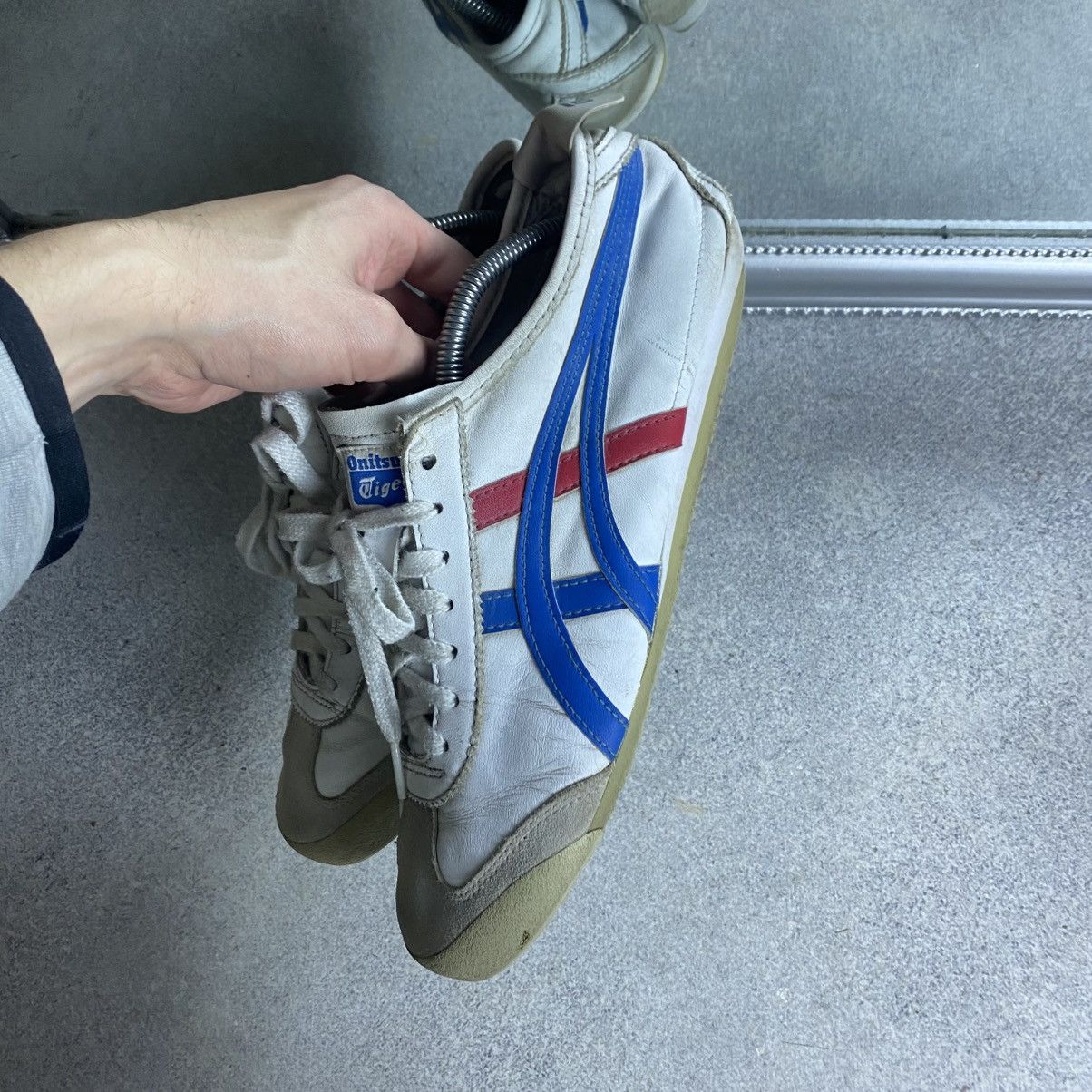 Asics Vintage Asics Tiger Onitsuka White Sneakers Size US 8.5 / EU 41-42 - 4 Thumbnail