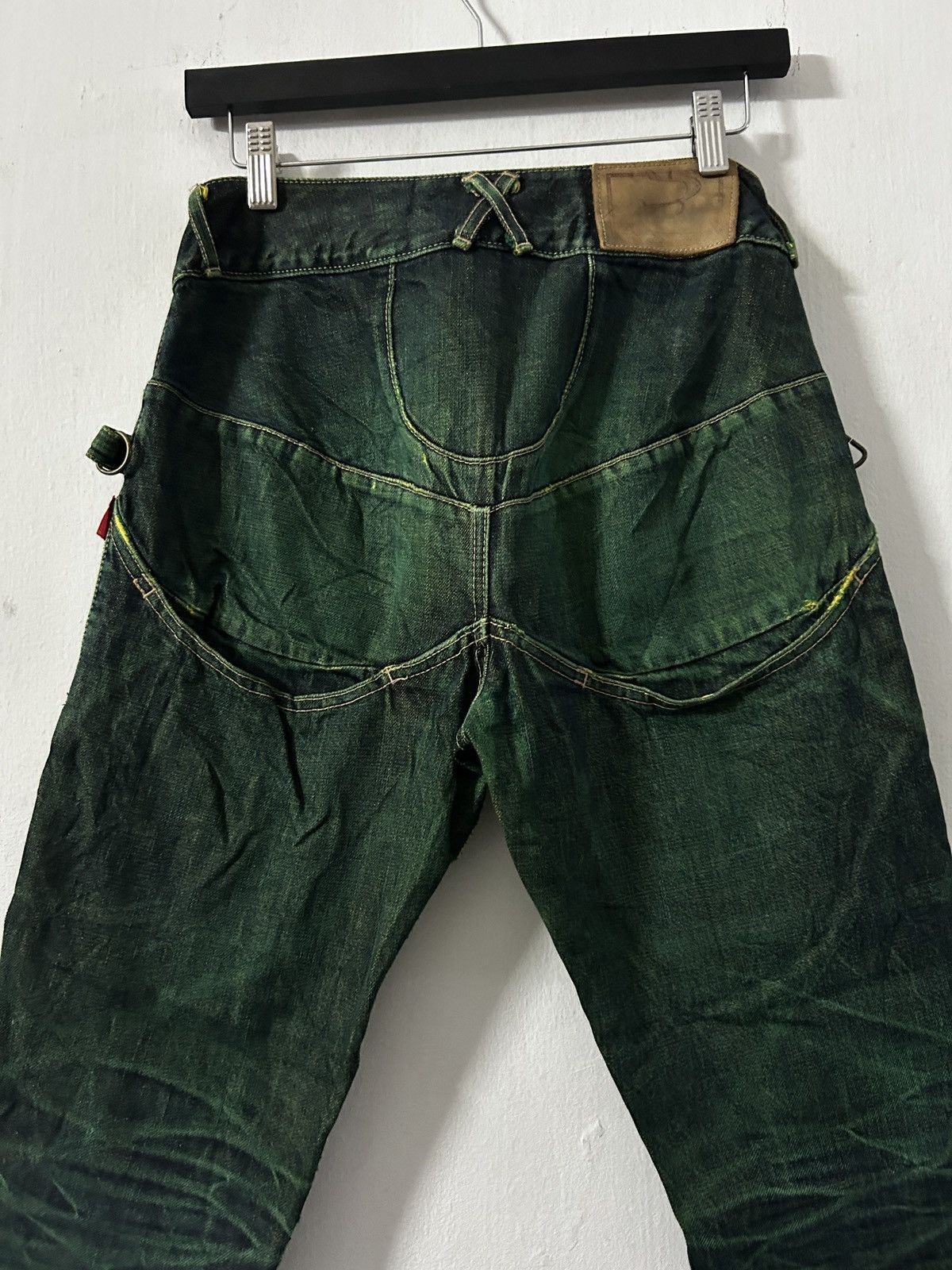Beauty Beast Beauty Beast japan emerald denim distressed jeans Size US 29 - 11 Thumbnail