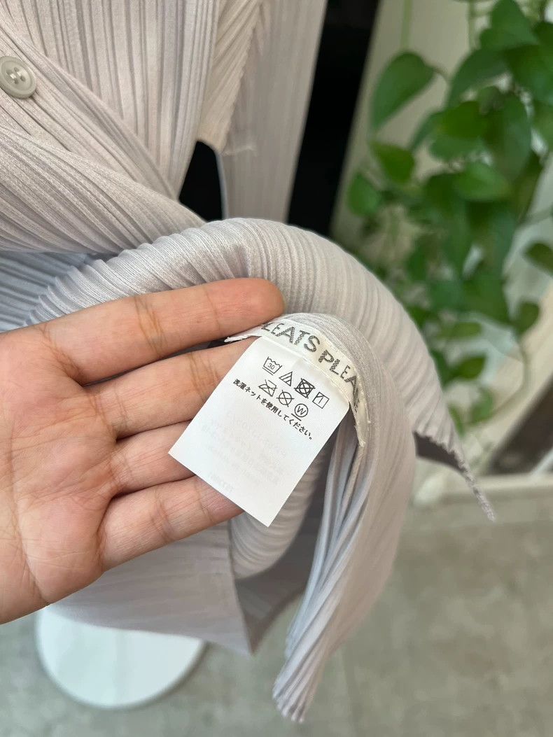 Issey Miyake Issey Miyake A light grey cardigan Size L / US 10 / IT 46 - 6 Thumbnail